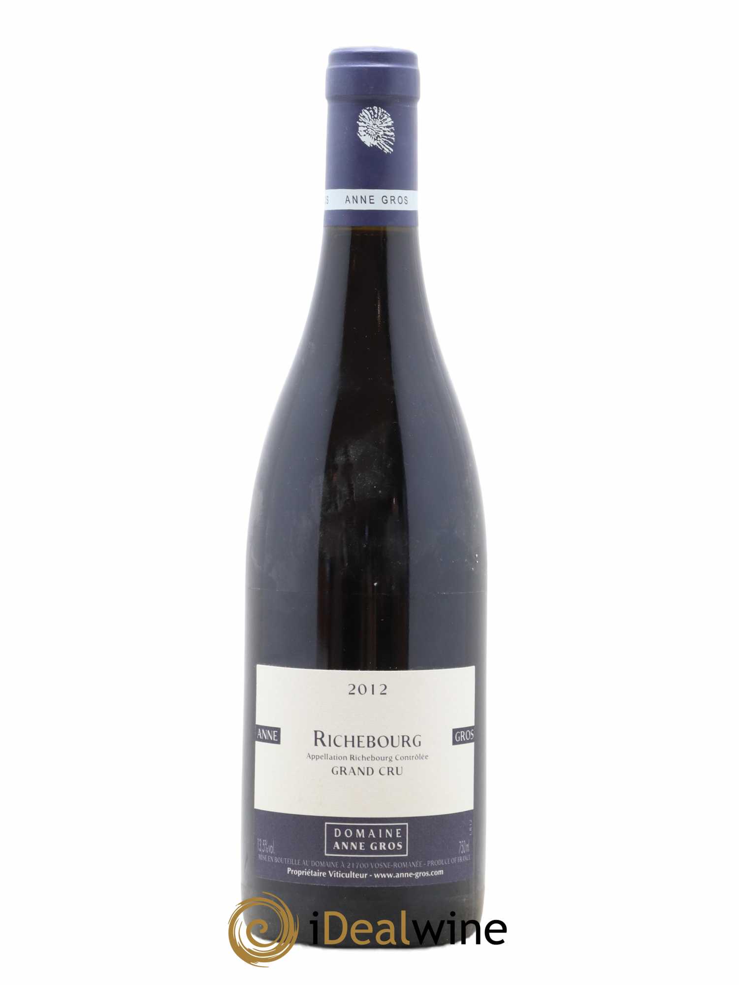 Richebourg Grand Cru Anne Gros 2012 - Posten von 1 Flasche - 0