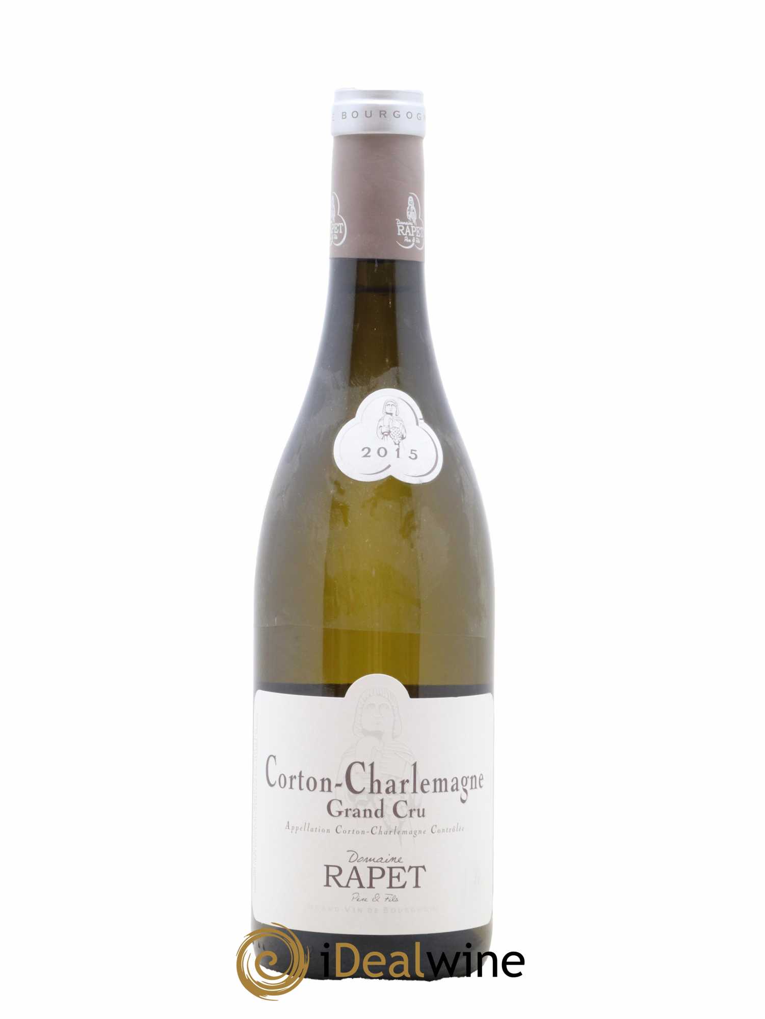 Corton-Charlemagne Grand Cru Rapet Père & Fils 2015 - Lot de 1 bouteille - 0