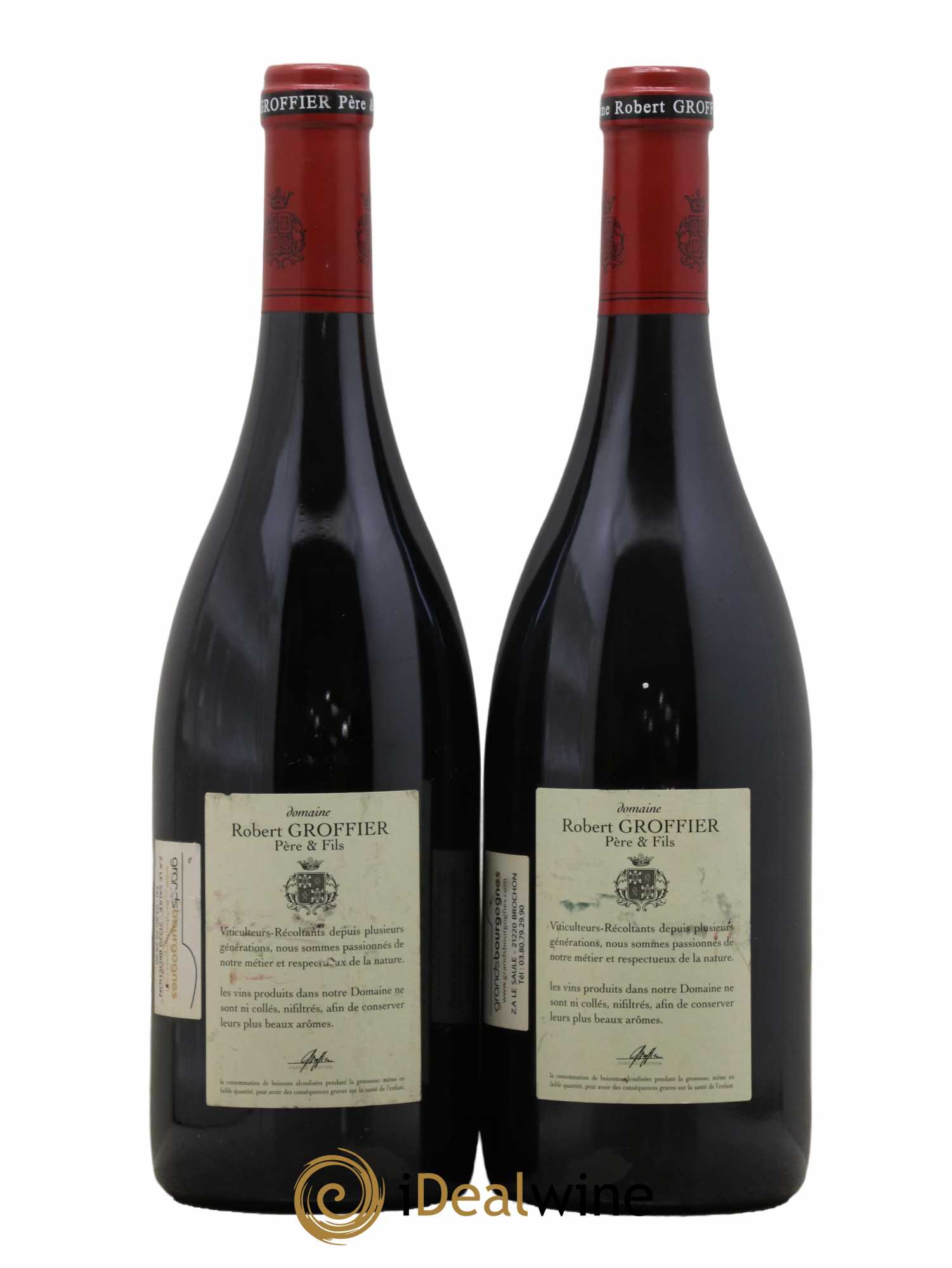 Chambolle-Musigny 1er Cru Les Amoureuses Robert Groffier Père & Fils (Domaine) 2012 - Lot de 2 bouteilles - 1