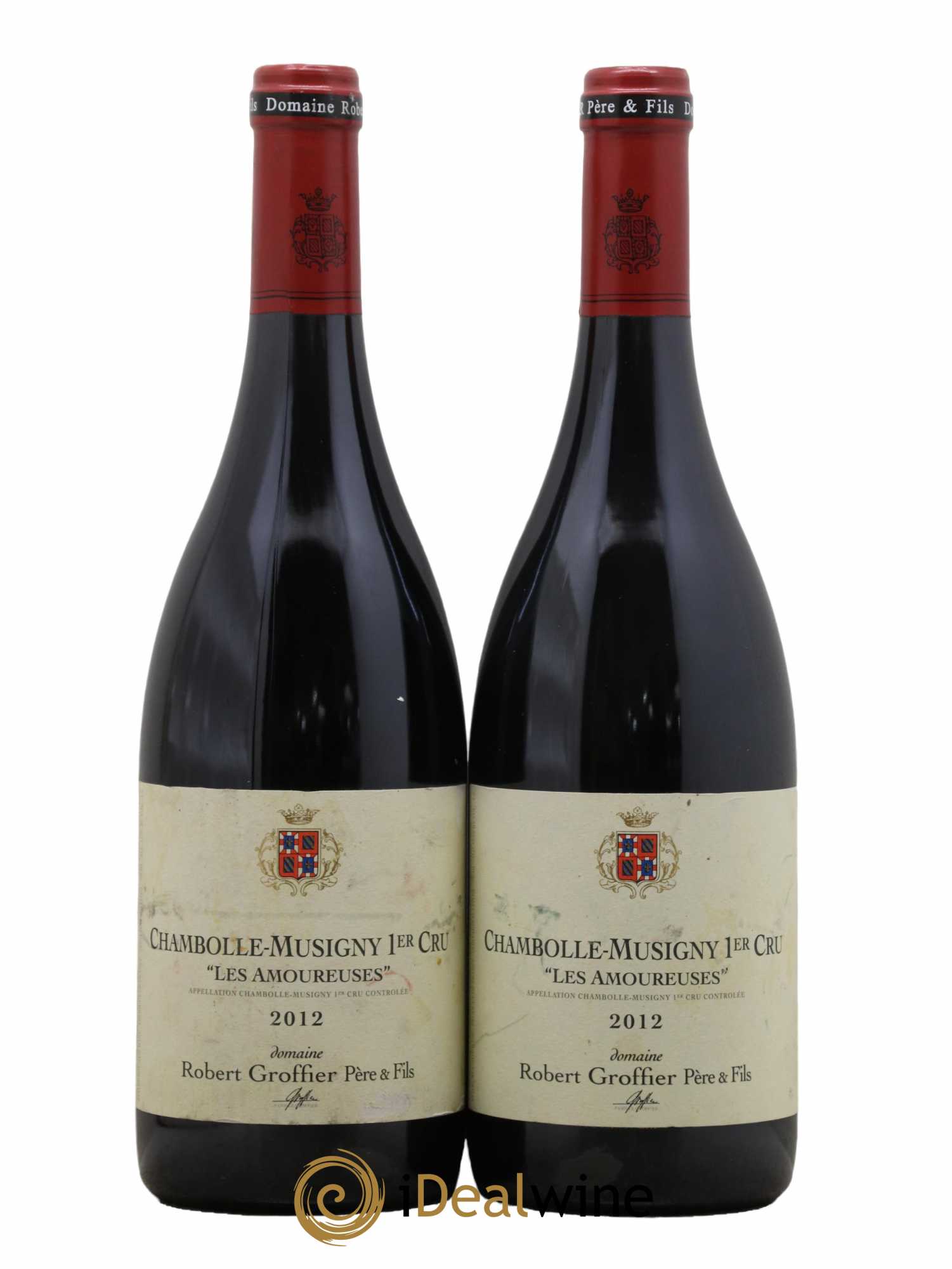 Chambolle-Musigny 1er Cru Les Amoureuses Robert Groffier Père & Fils (Domaine) 2012 - Lot de 2 bouteilles - 0