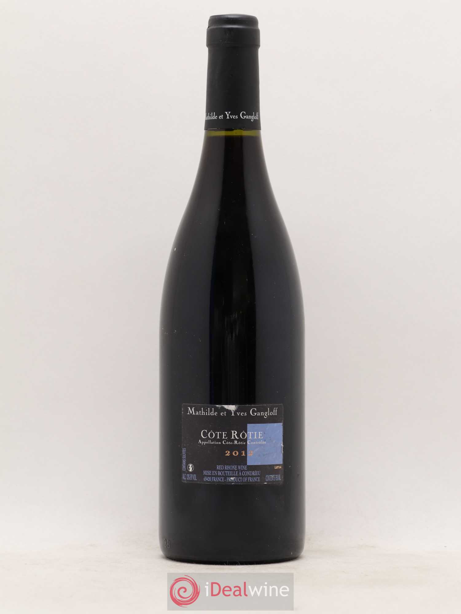 Côte-Rôtie La Barbarine Gangloff (Domaine) 2012 - Lot de 1 bouteille - 1