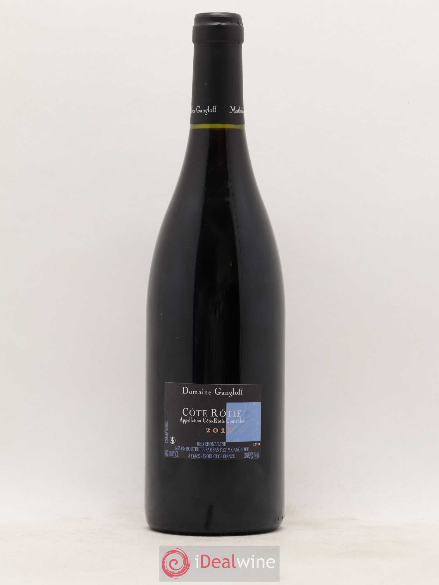 Côte-Rôtie La Barbarine Gangloff (Domaine) 2013 - Lot de 1 bouteille - 1