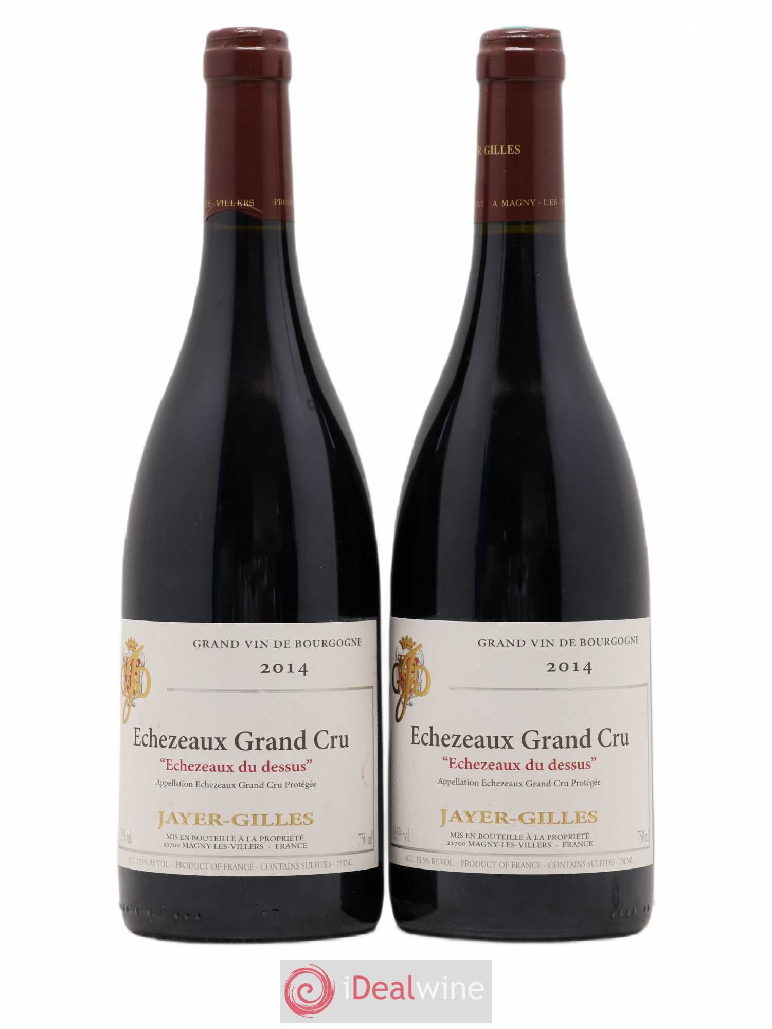 Echezeaux Grand Cru Du Dessus Hoffmann-Jayer (anciennement Jayer-Gilles) 2014 - Lot de 2 bouteilles - 0