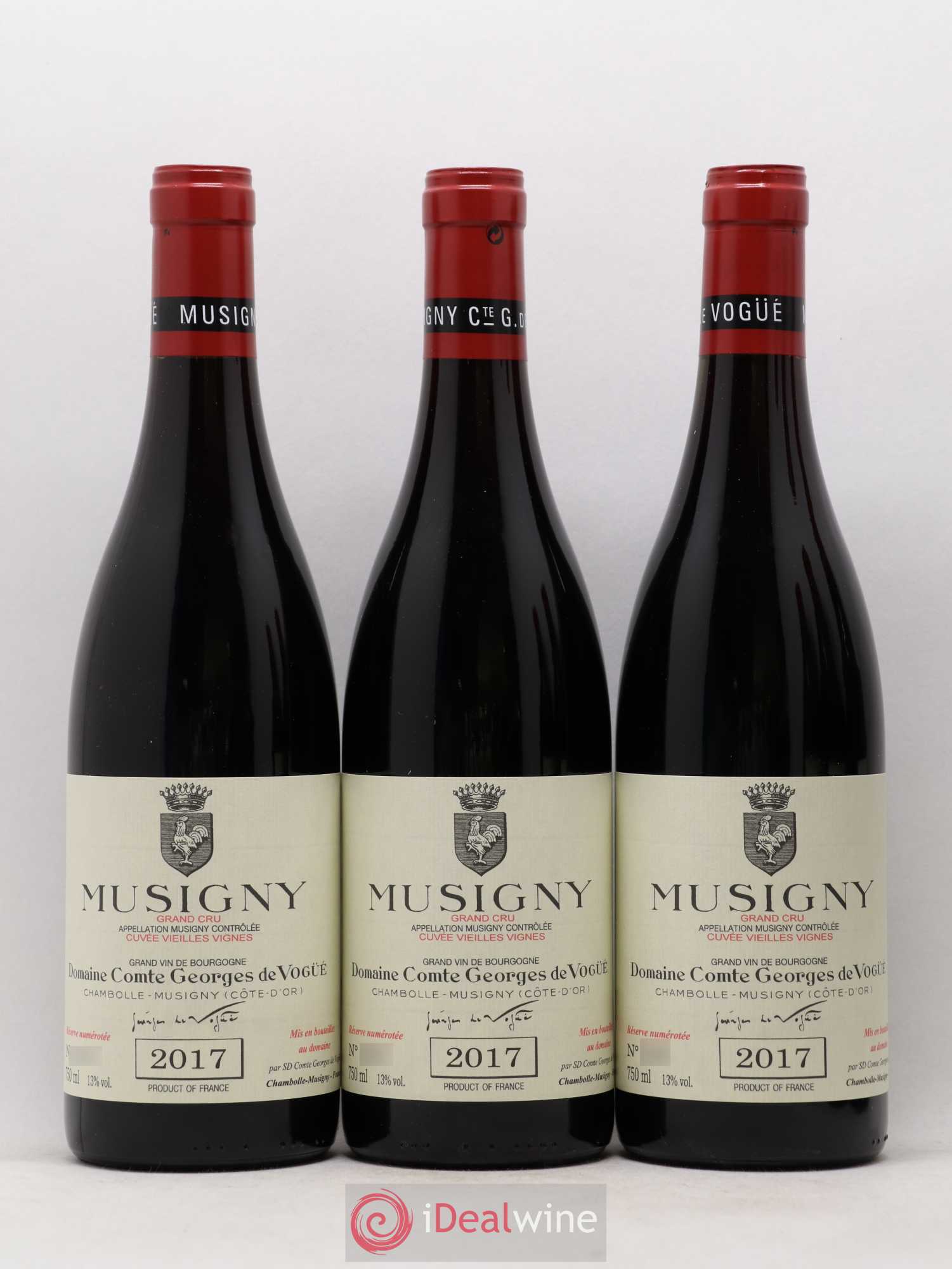 Musigny Grand Cru Cuvée Vieilles Vignes Comte Georges de Vogüé 2017 - Lot de 6 bouteilles - 3