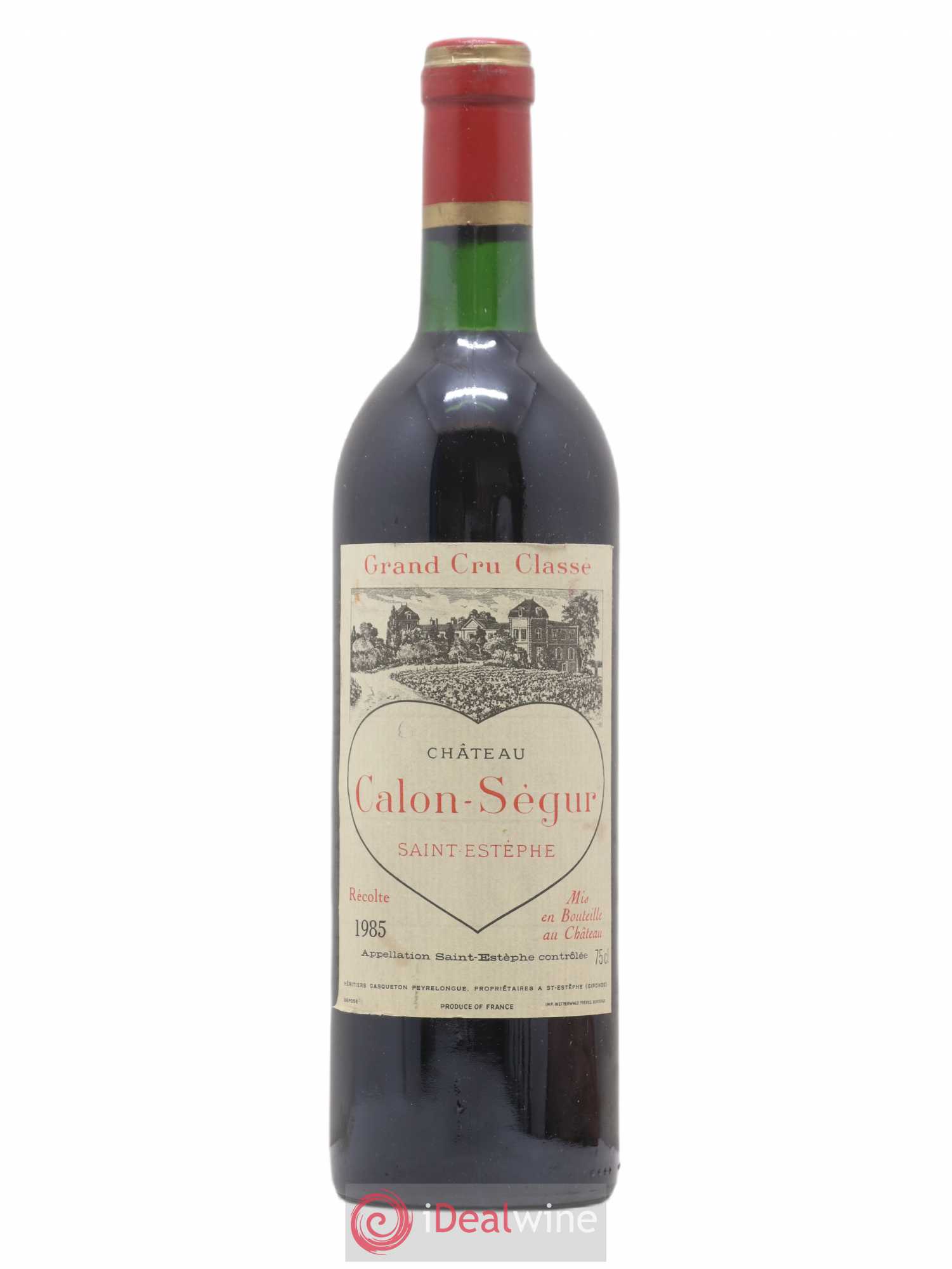 Château Calon Ségur 3ème Grand Cru Classé 1985 - Lot de 1 bouteille - 0