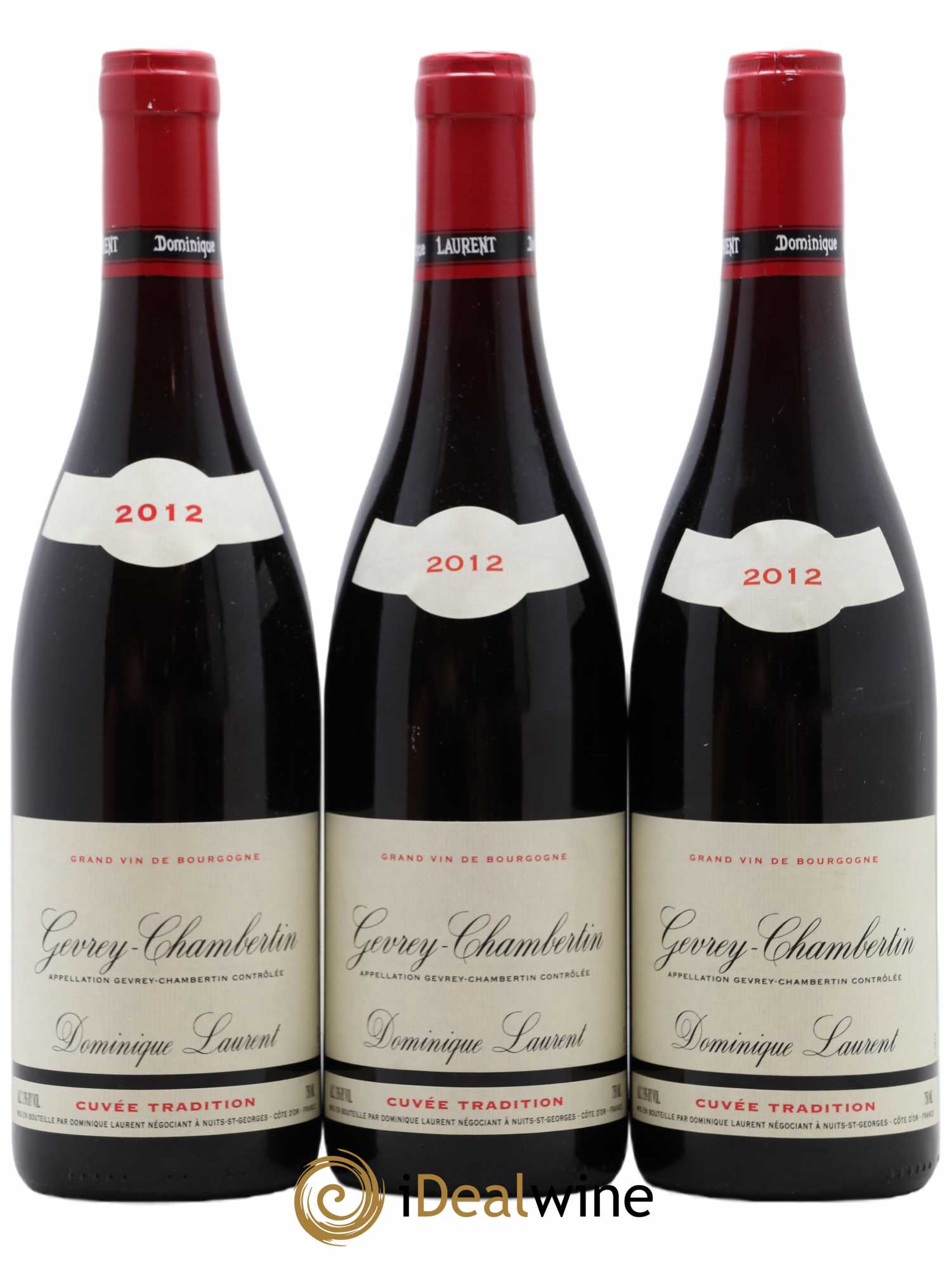 Gevrey-Chambertin Dominique Laurent Cuvée Tradition 2012 - Lot de 3 bouteilles - 0