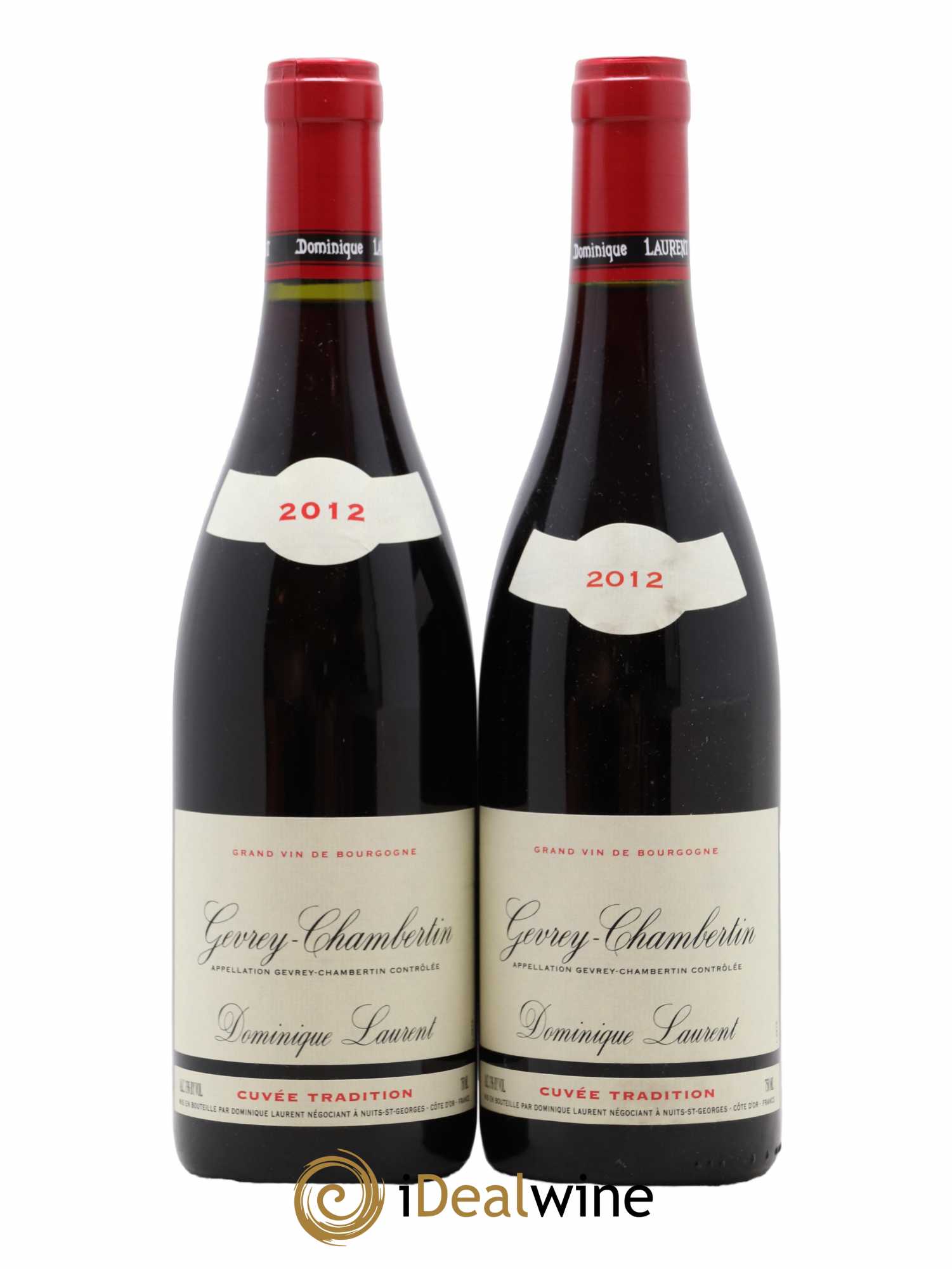 Gevrey-Chambertin Dominique Laurent 2012 - Lot de 2 bouteilles - 0