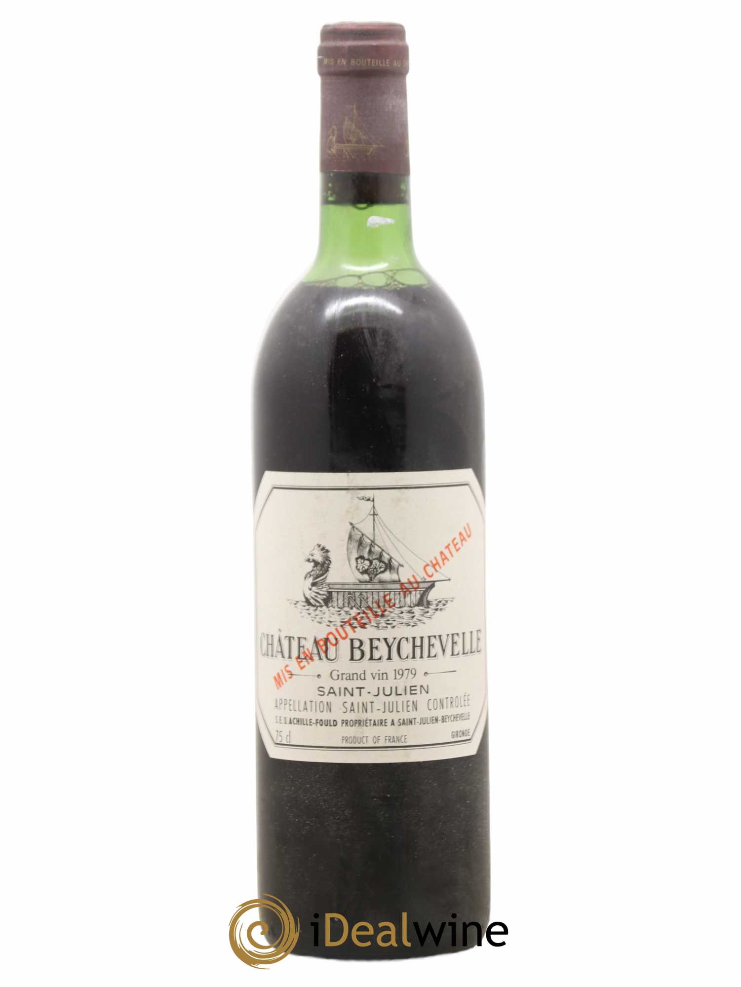 Château Beychevelle 4ème Grand Cru Classé 1979 - Lot de 1 bouteille - 0