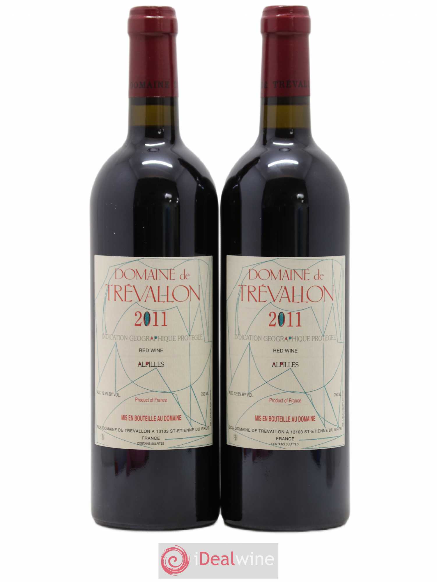 Alpilles Trévallon (Domaine de) Eloi Dürrbach 2011 - Lot de 2 bouteilles - 0
