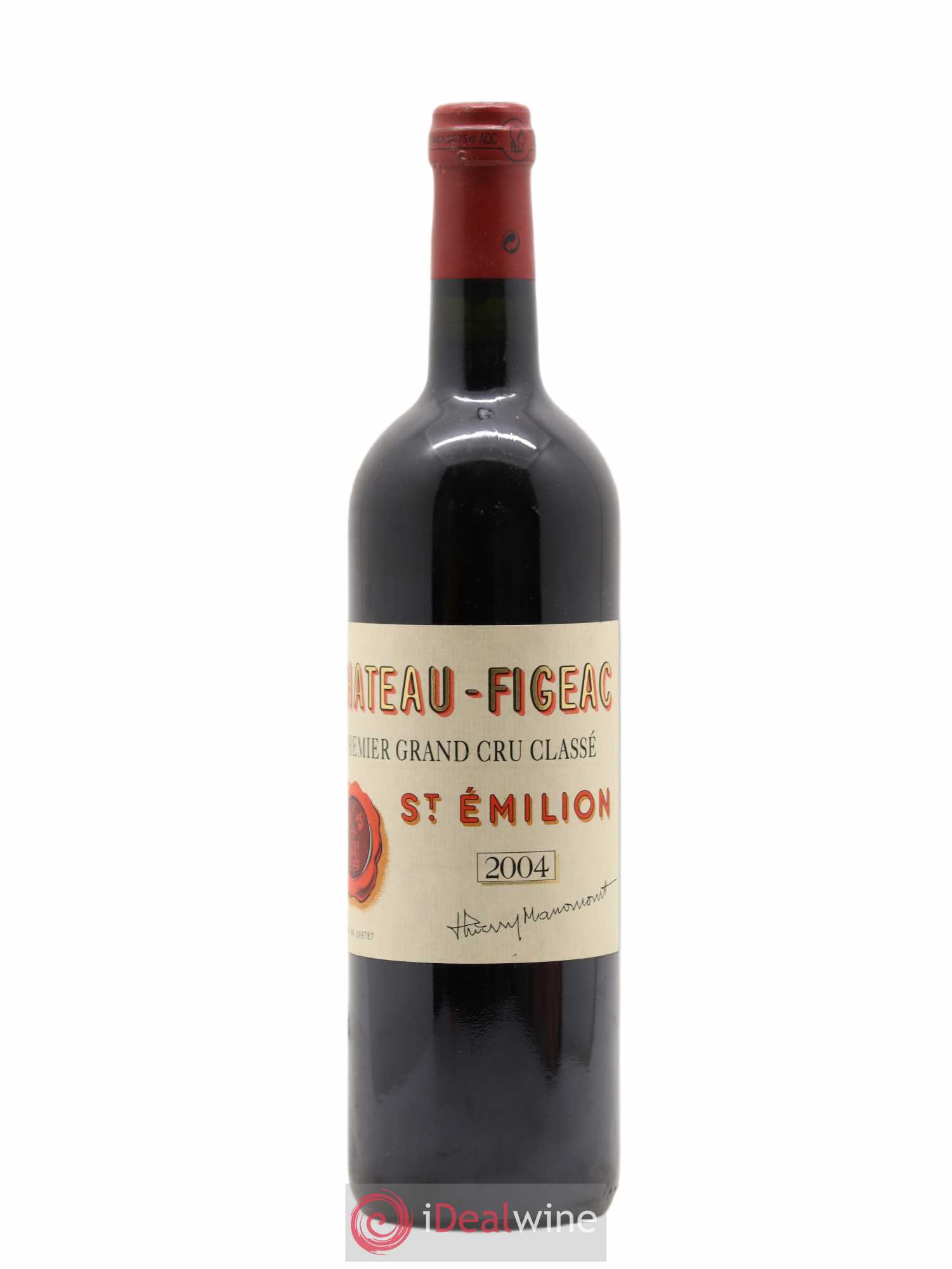 Château Figeac 1er Grand Cru Classé A 2004 - Lot de 1 bouteille - 0