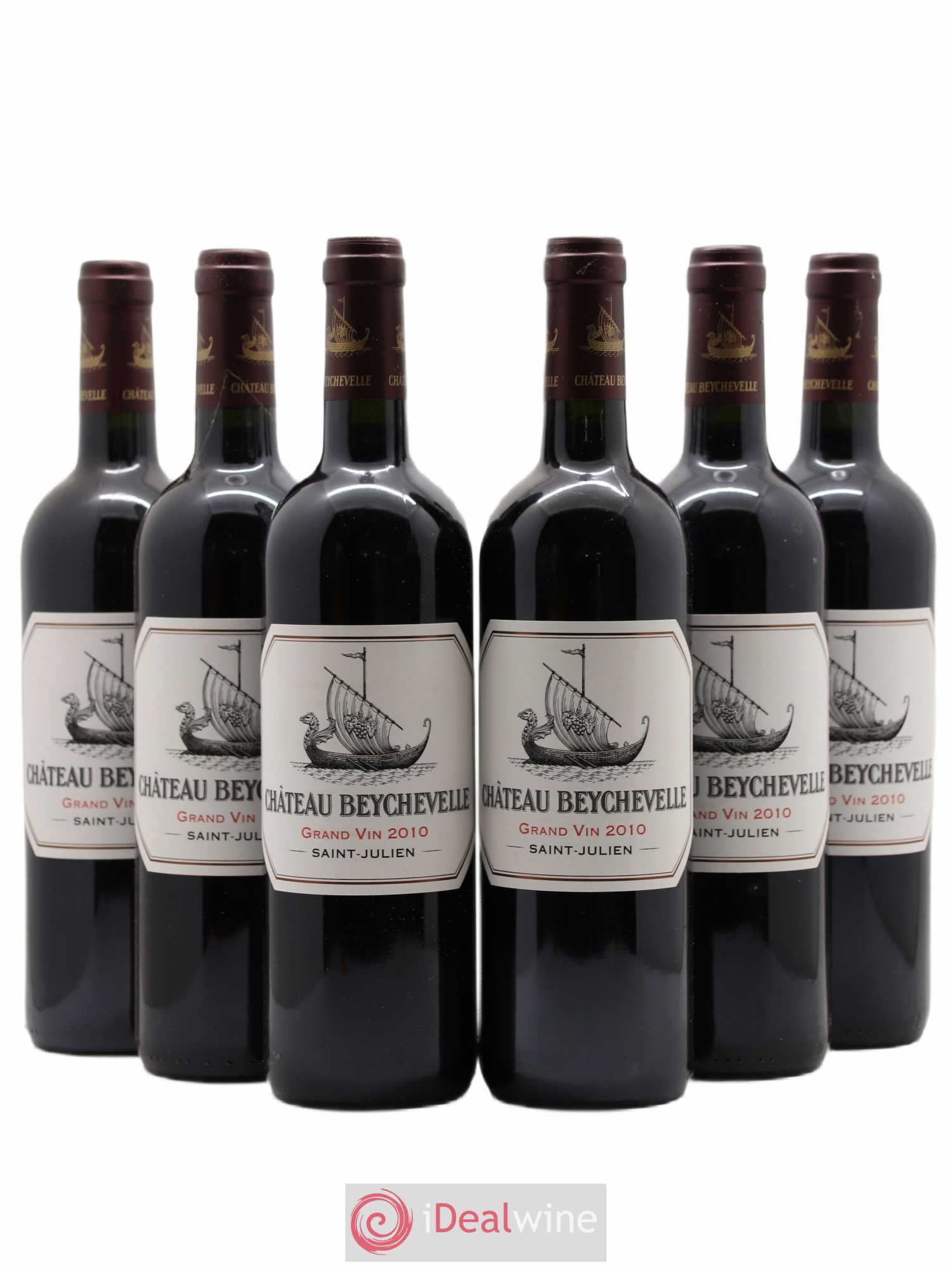 Château Beychevelle 4ème Grand Cru Classé 2010 - Lot de 6 bouteilles - 0