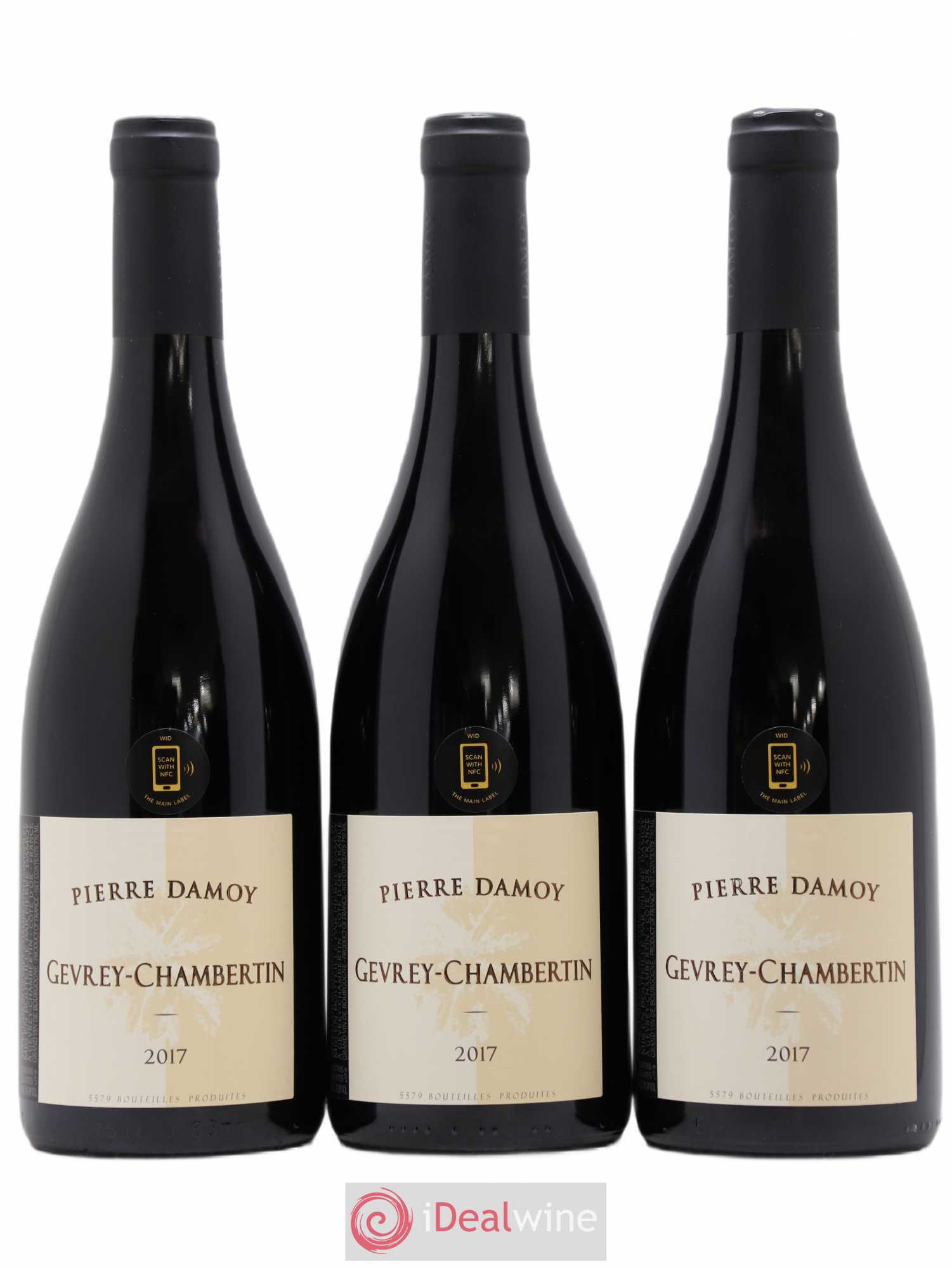 Gevrey-Chambertin Pierre Damoy 2017 - Lot de 3 bouteilles - 0
