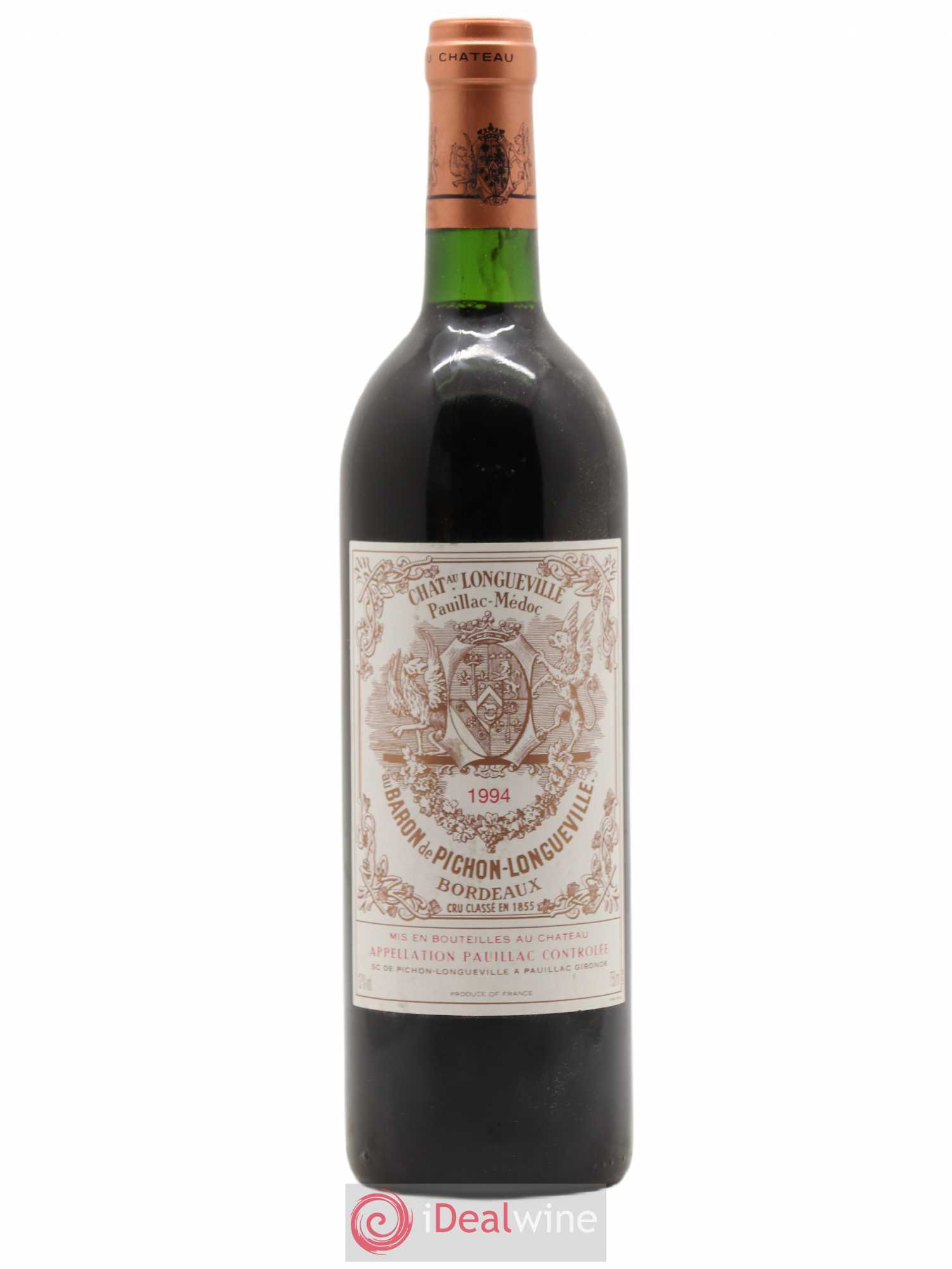 Pichon Longueville Baron 2ème Grand Cru Classé 1994 - Lot de 1 bouteille - 0