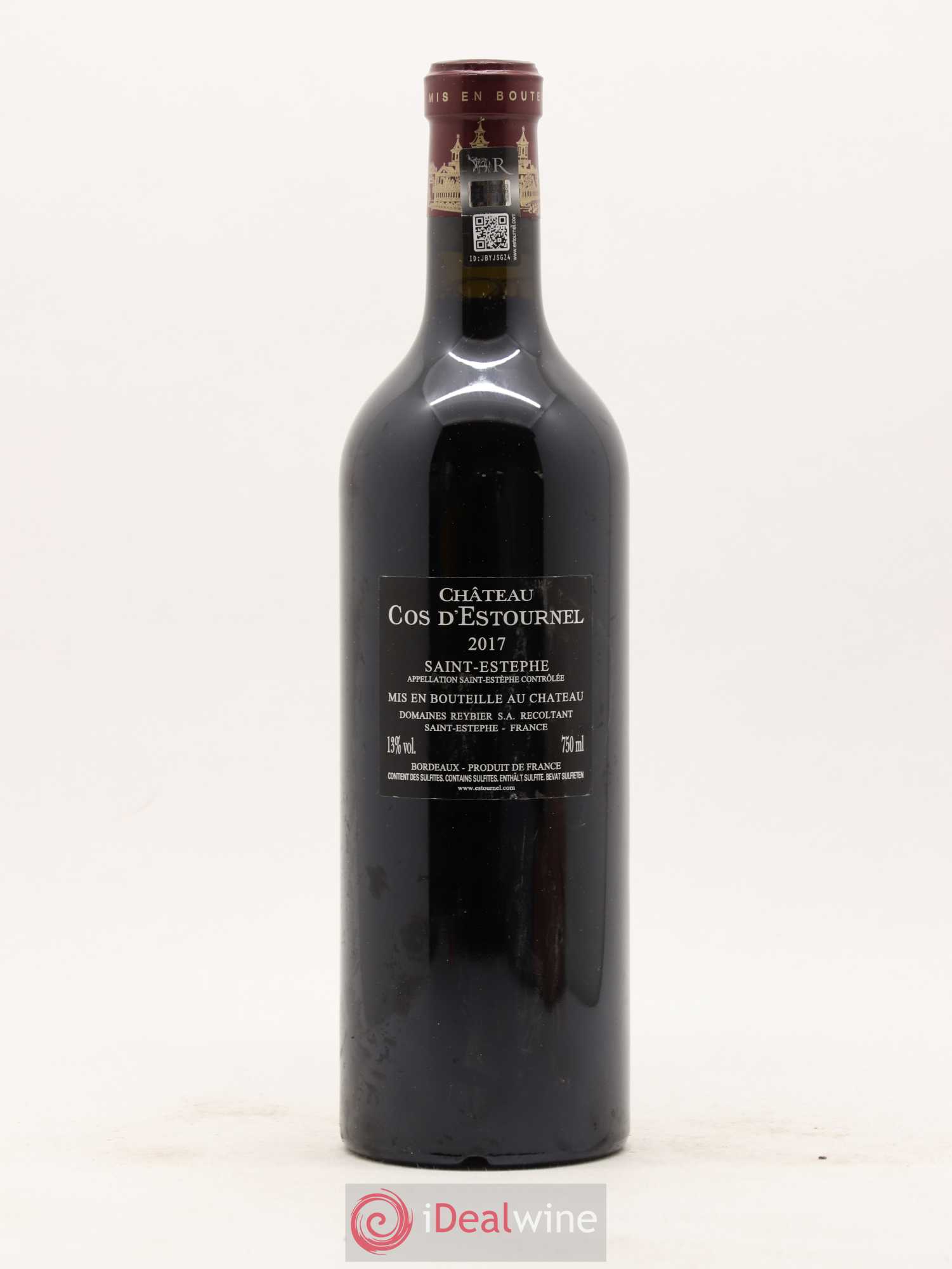 Cos d'Estournel 2ème Grand Cru Classé 2017 - Lot de 1 bouteille - 1