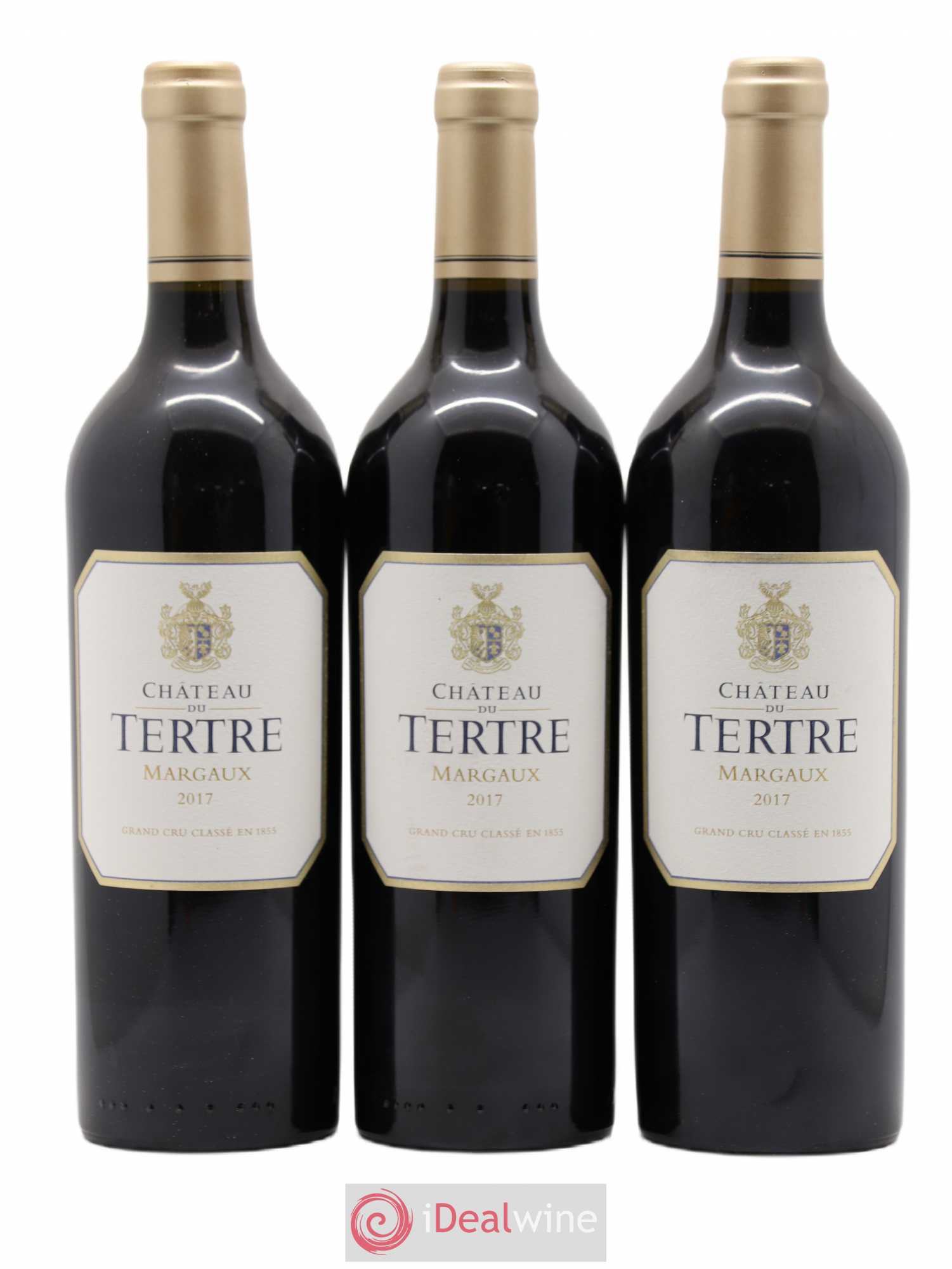 Château du Tertre 5ème Grand Cru Classé 2017 - Lot de 3 bouteilles - 0