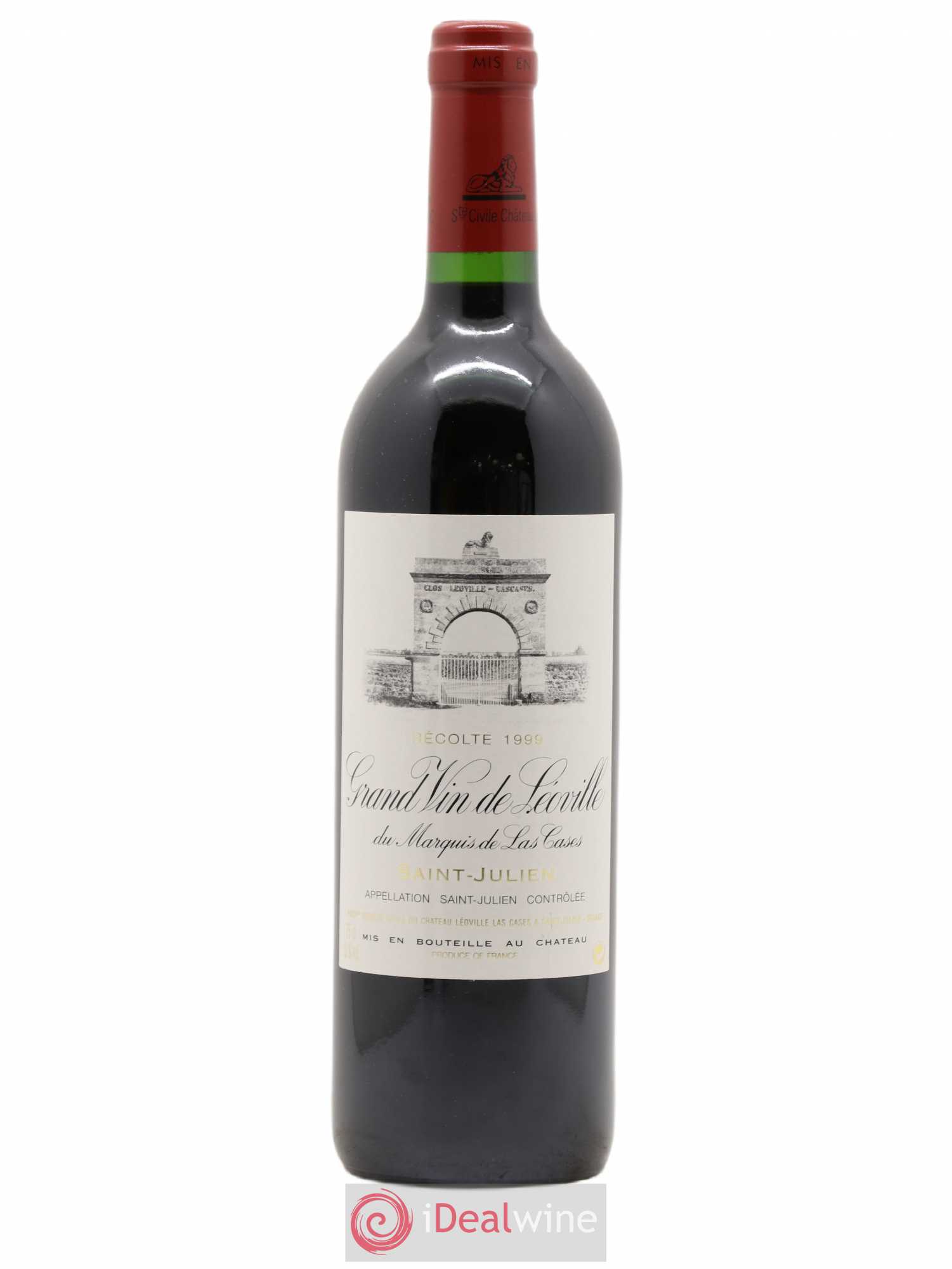 Château Léoville Las Cases 2ème Grand Cru Classé 1999 - Lot de 1 bouteille - 0