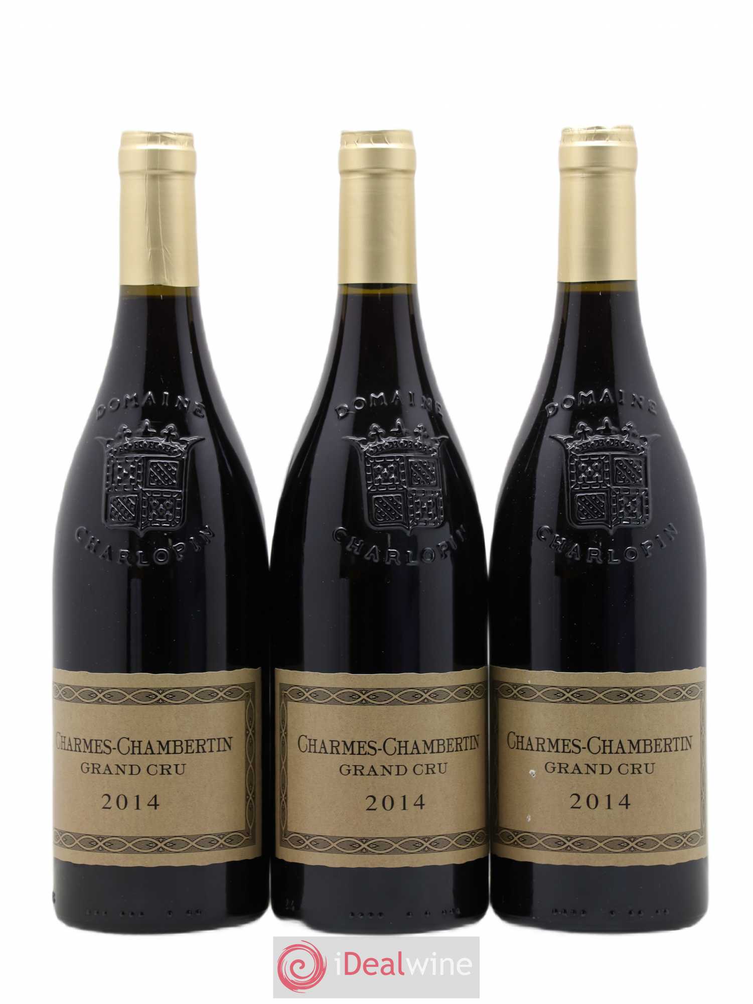 Charmes-Chambertin Grand Cru Charlopin-Parizot 2014 - Lot de 3 bouteilles - 0