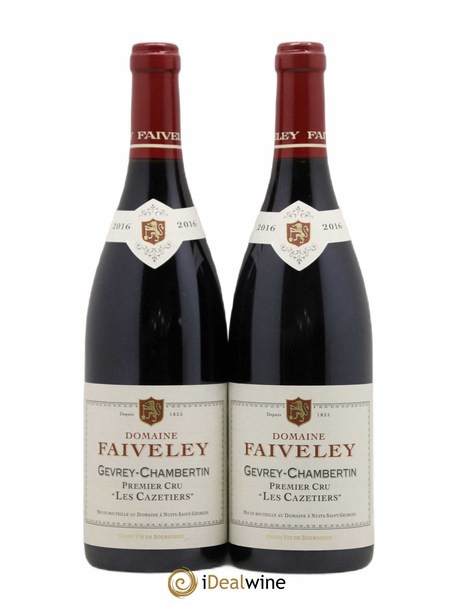 Gevrey-Chambertin 1er Cru Les Cazetiers Faiveley 2016 - Lot de 2 bouteilles - 0