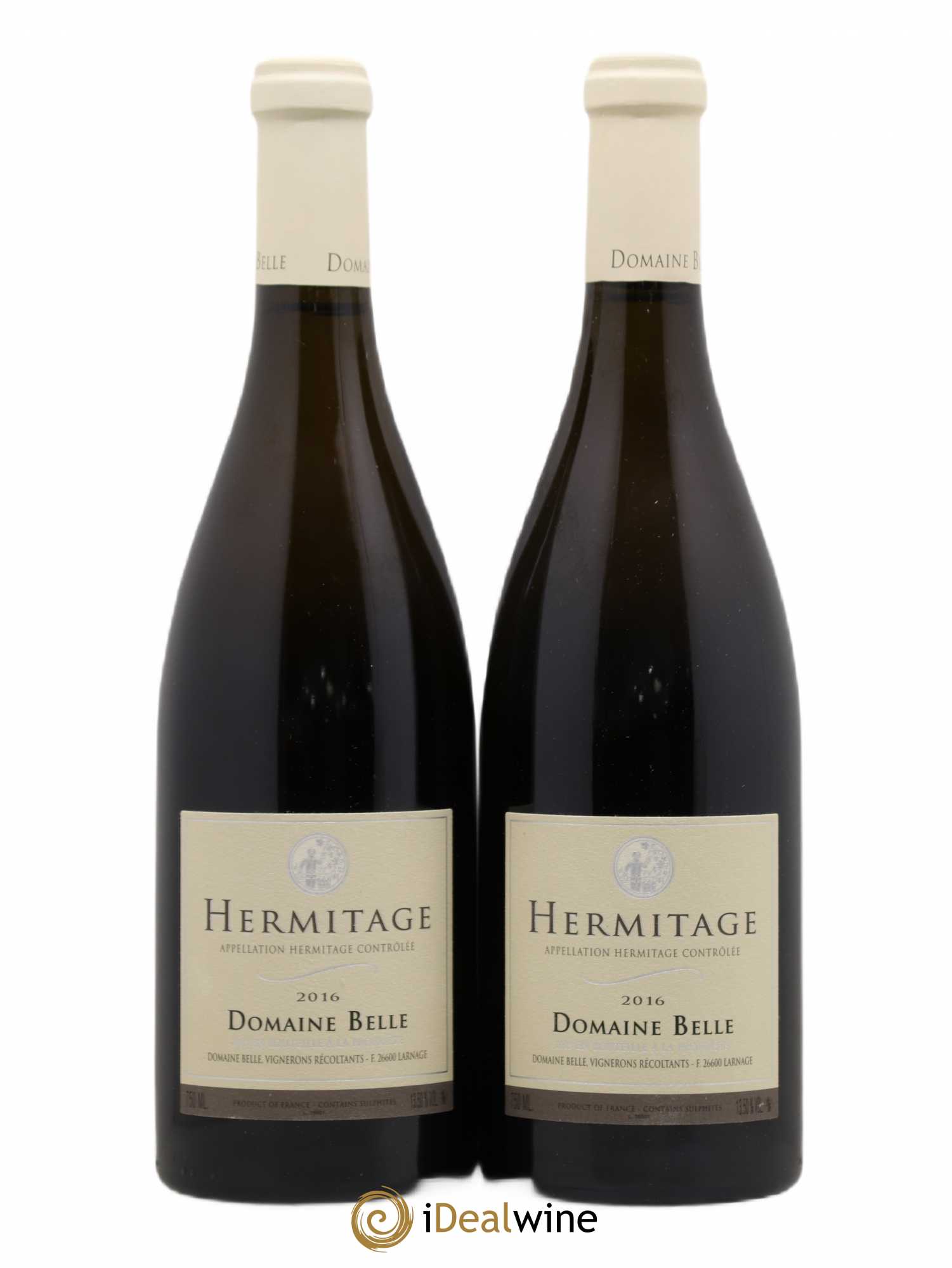 Hermitage Domaine Belle 2016 - Lot de 2 bouteilles - 0