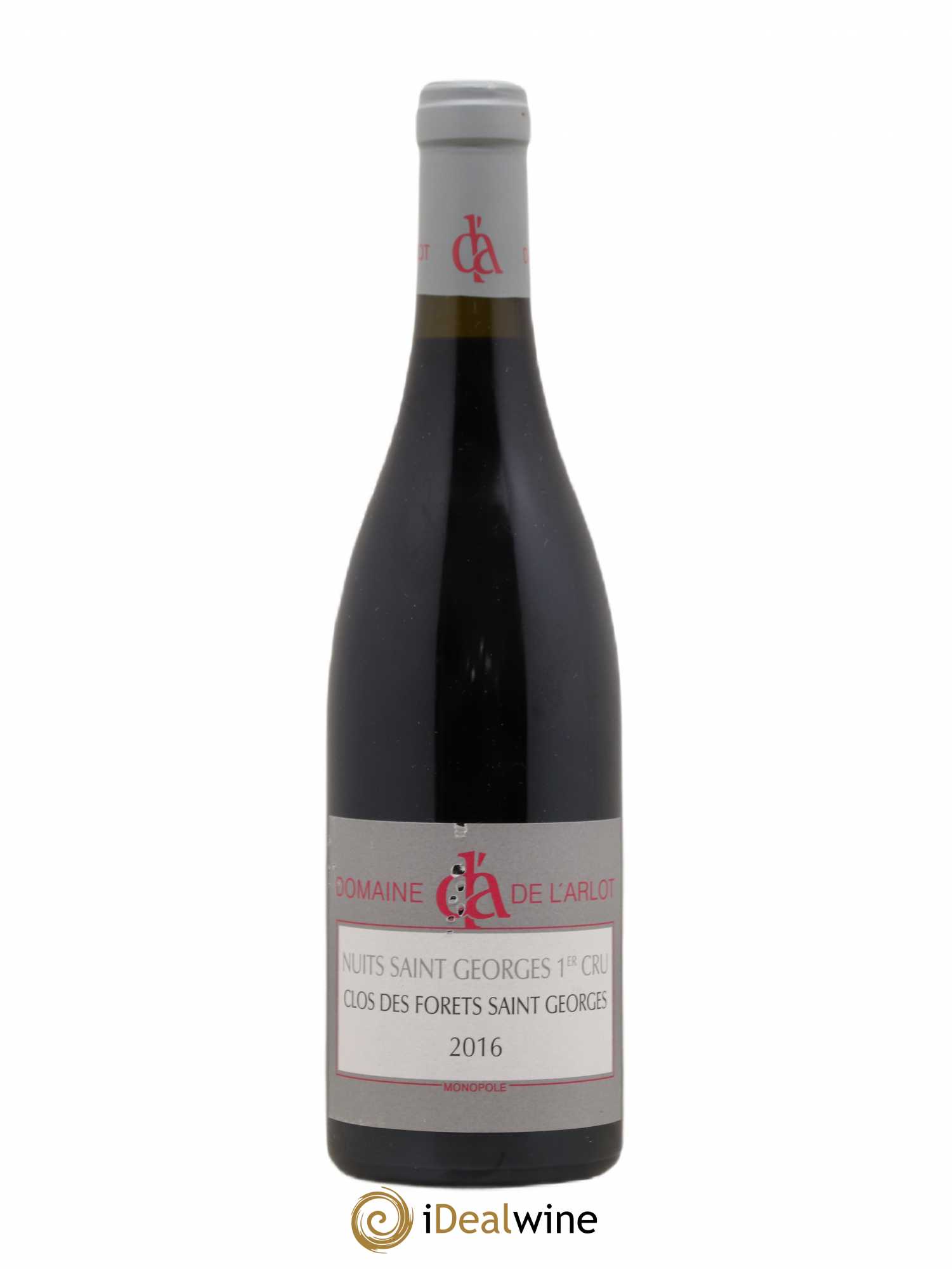 Nuits-Saint-Georges 1er Cru Clos des Forêts Saint-Georges Domaine de l'Arlot 2016 - Lot de 1 bouteille - 0