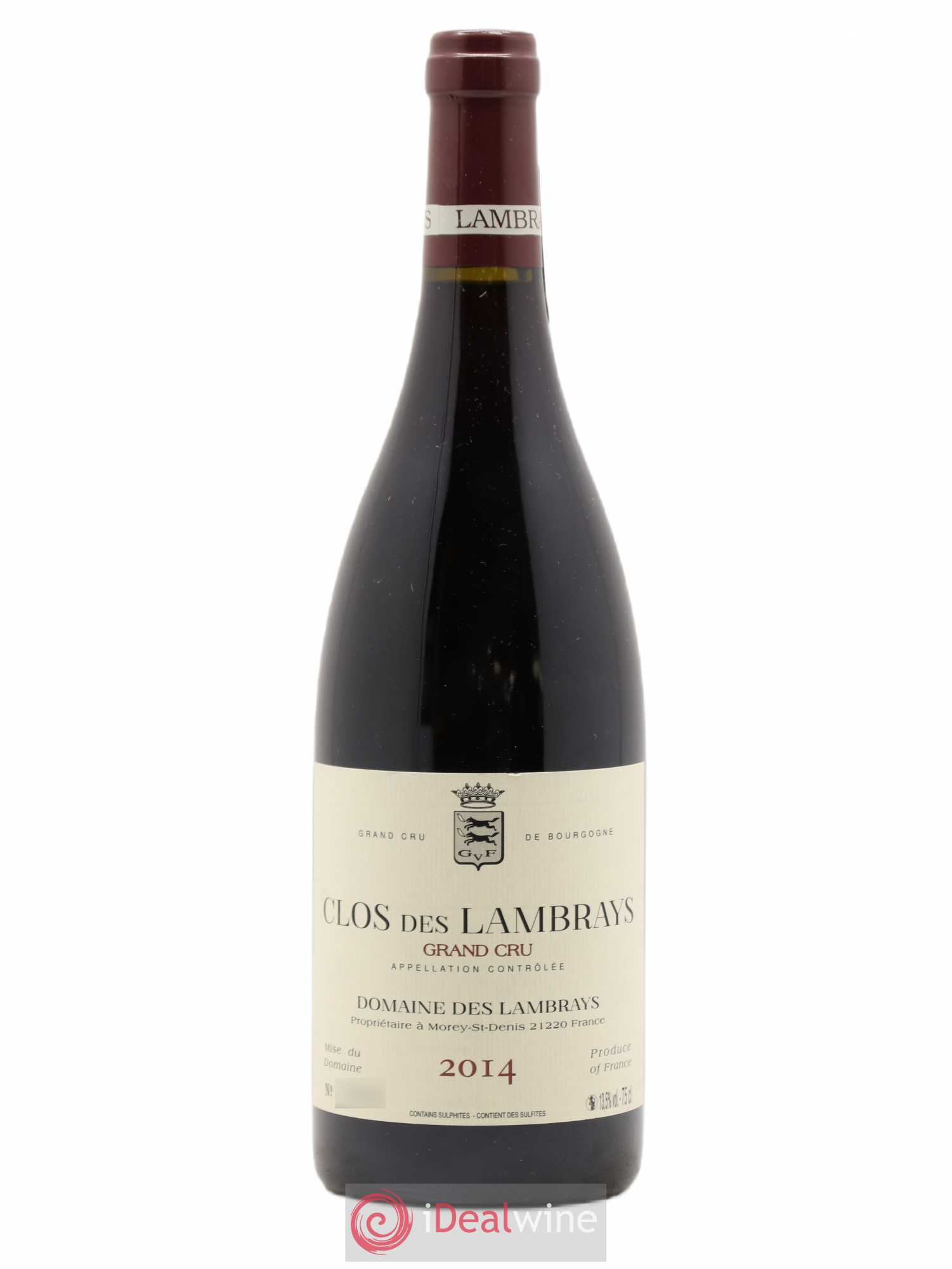 Clos des Lambrays Grand Cru Domaine des Lambrays 2014 - Lot de 1 bouteille - 0
