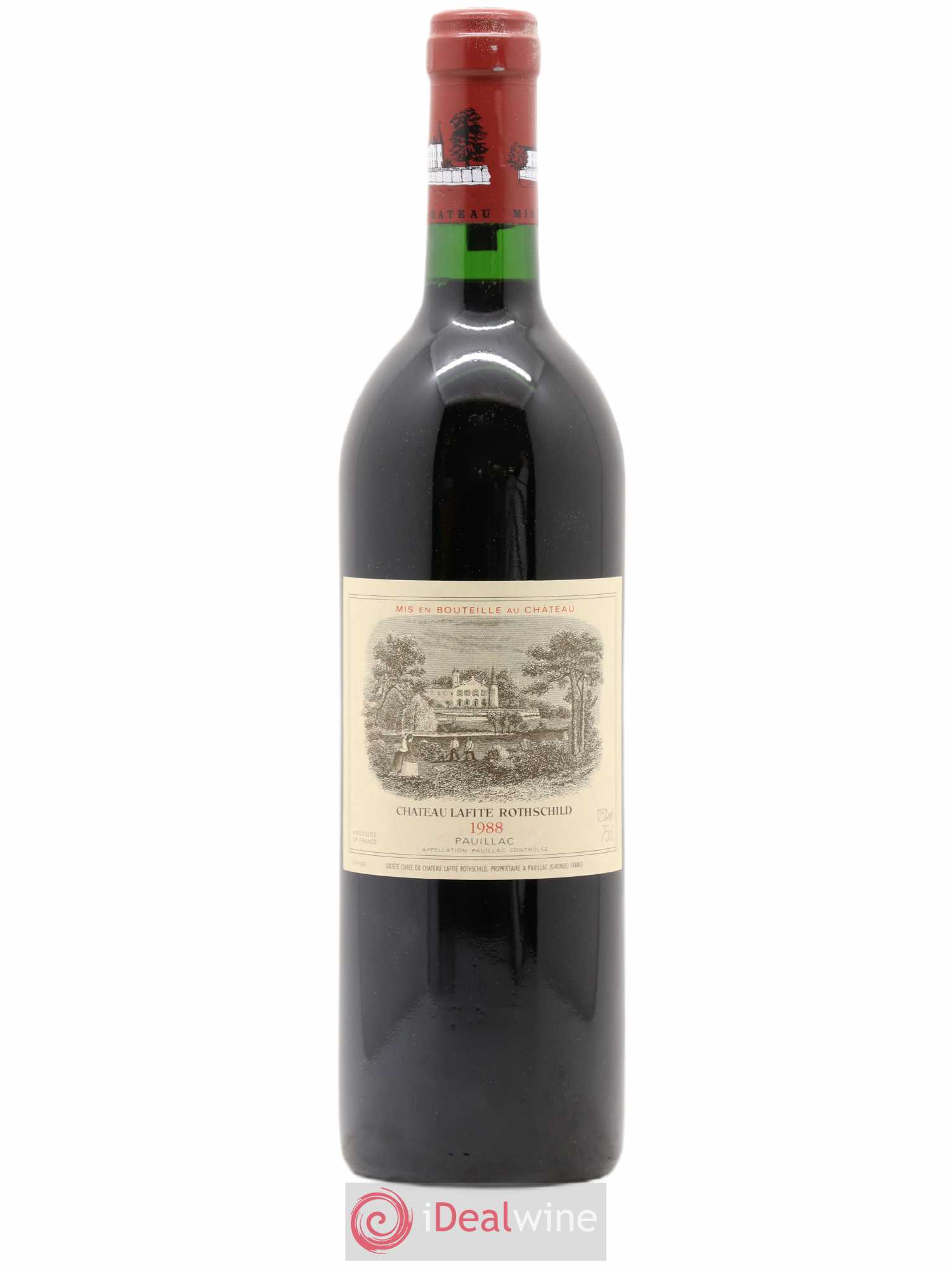 Château Lafite Rothschild 1er Grand Cru Classé 1988 - Lot de 1 bouteille - 0