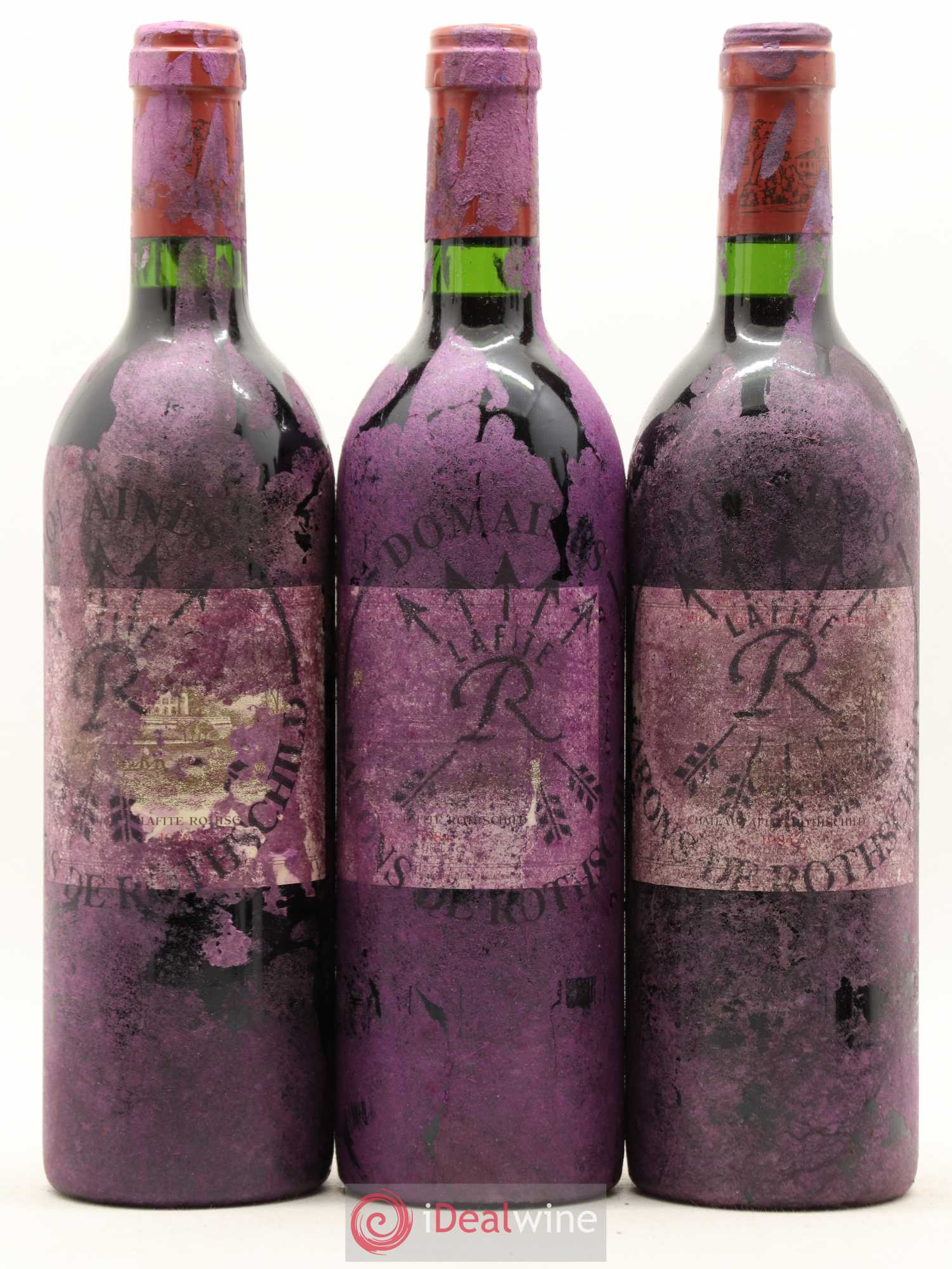 Château Lafite Rothschild 1er Grand Cru Classé 1984 - Lot de 6 bouteilles - 1