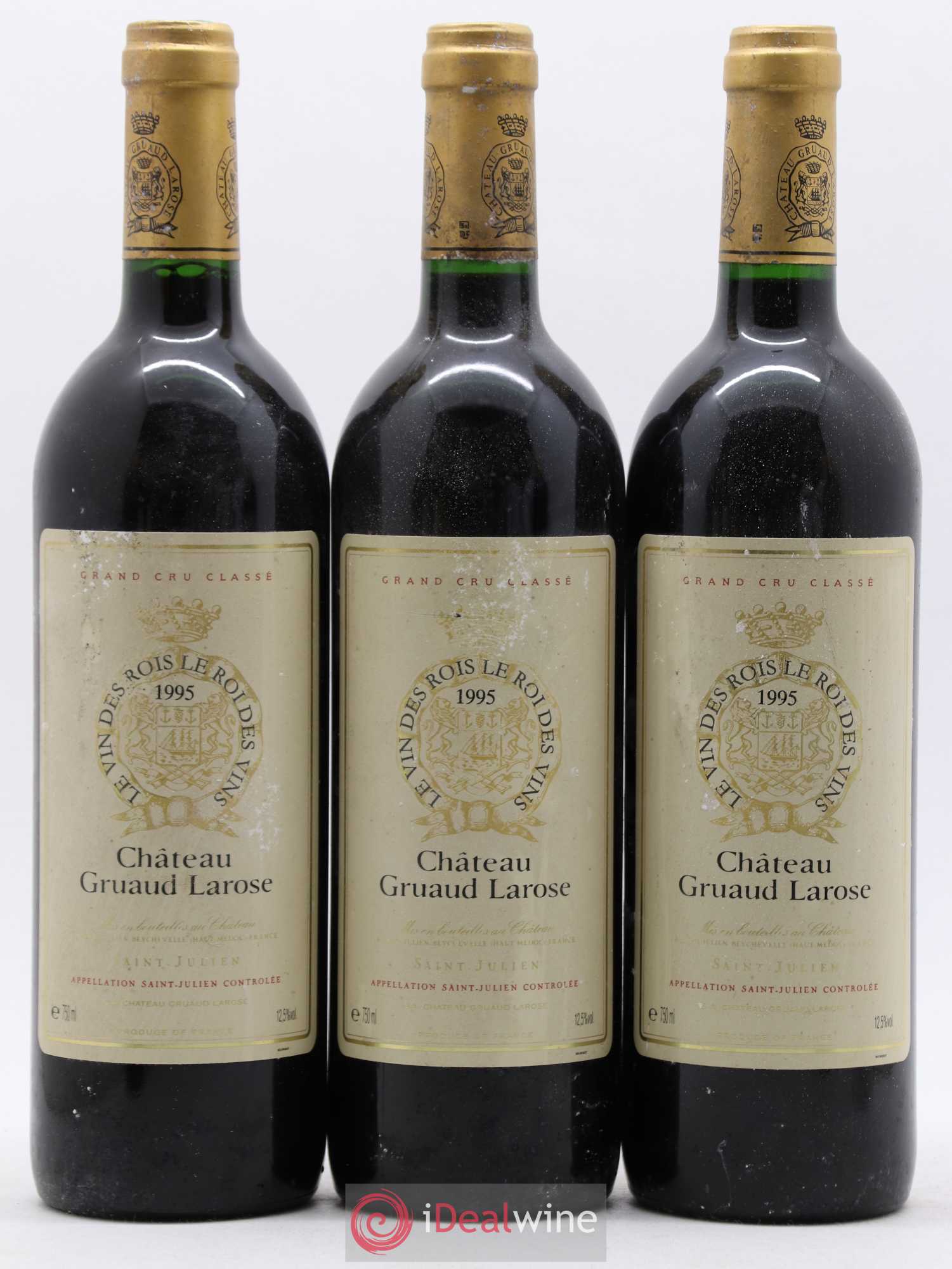 Château Gruaud Larose 2ème Grand Cru Classé 1995 - Lot de 6 bouteilles - 1