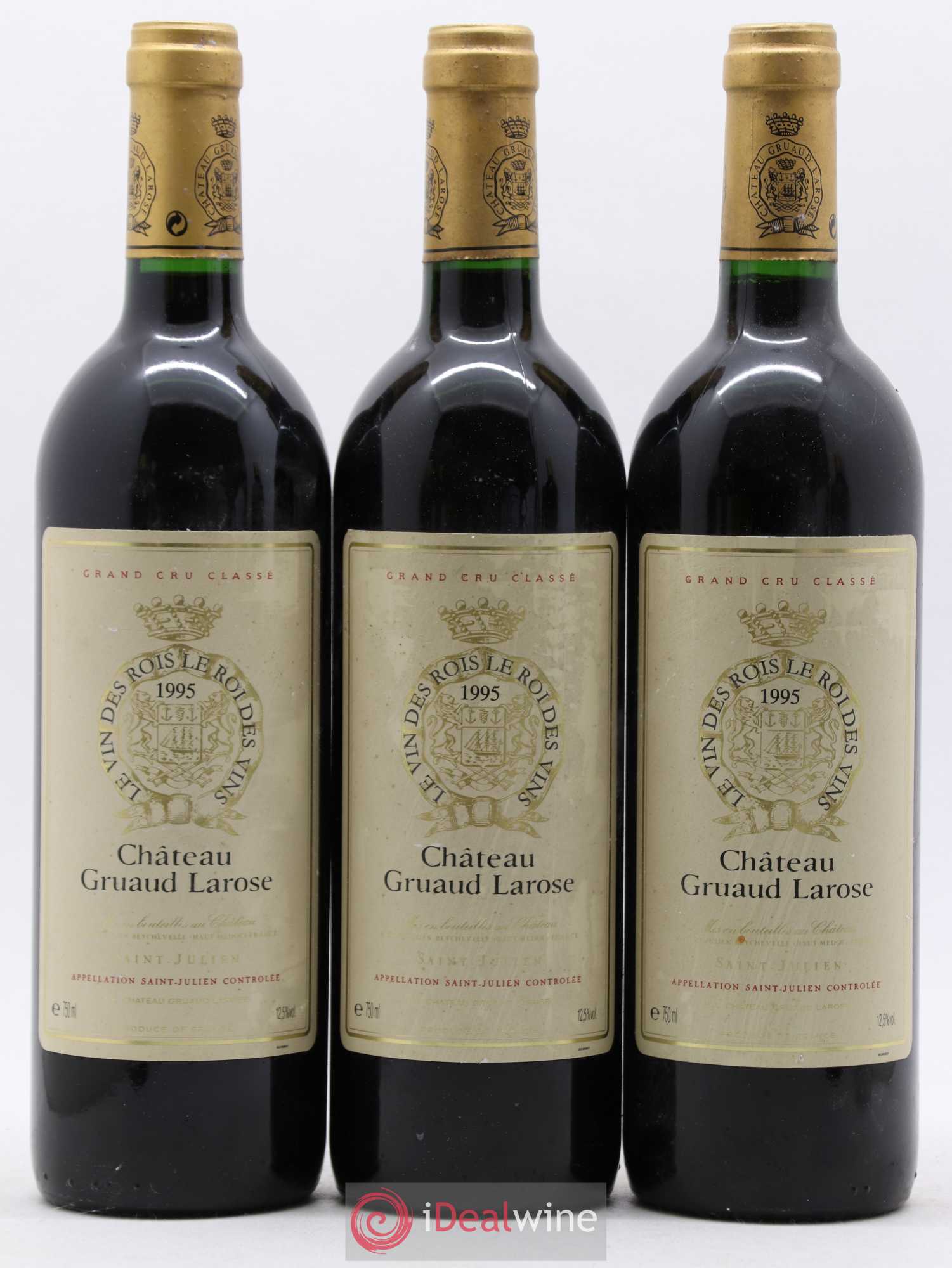 Château Gruaud Larose 2ème Grand Cru Classé 1995 - Lot de 6 bouteilles - 2