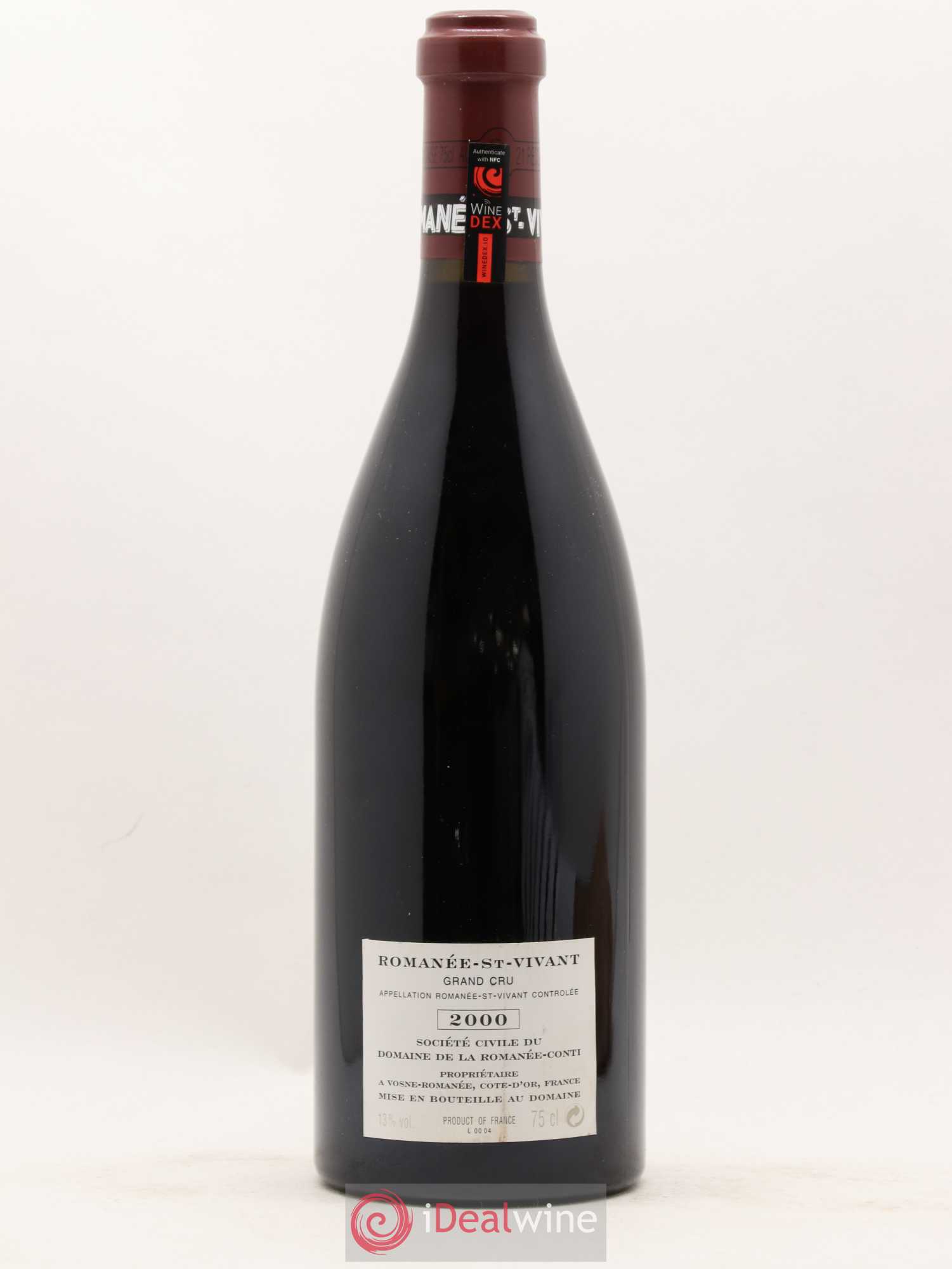 Romanée-Saint-Vivant Grand Cru Domaine de la Romanée-Conti 2000 - Lot de 1 bouteille - 1