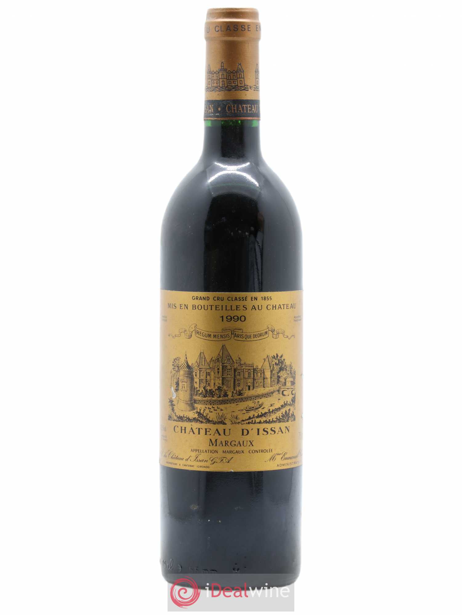 Château d'Issan 3ème Grand Cru Classé 1990 - Lot de 1 bouteille - 0