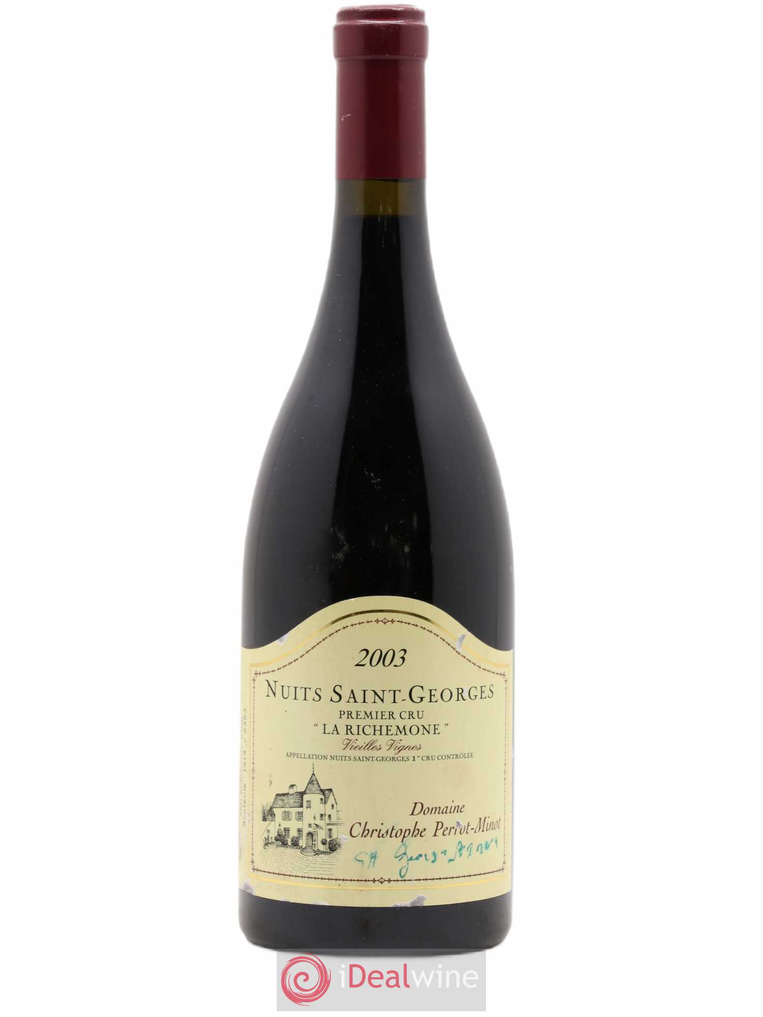 Nuits-Saint-Georges 1er Cru La Richemone Vieilles Vignes Perrot-Minot 2003 - Lot de 1 bouteille - 0