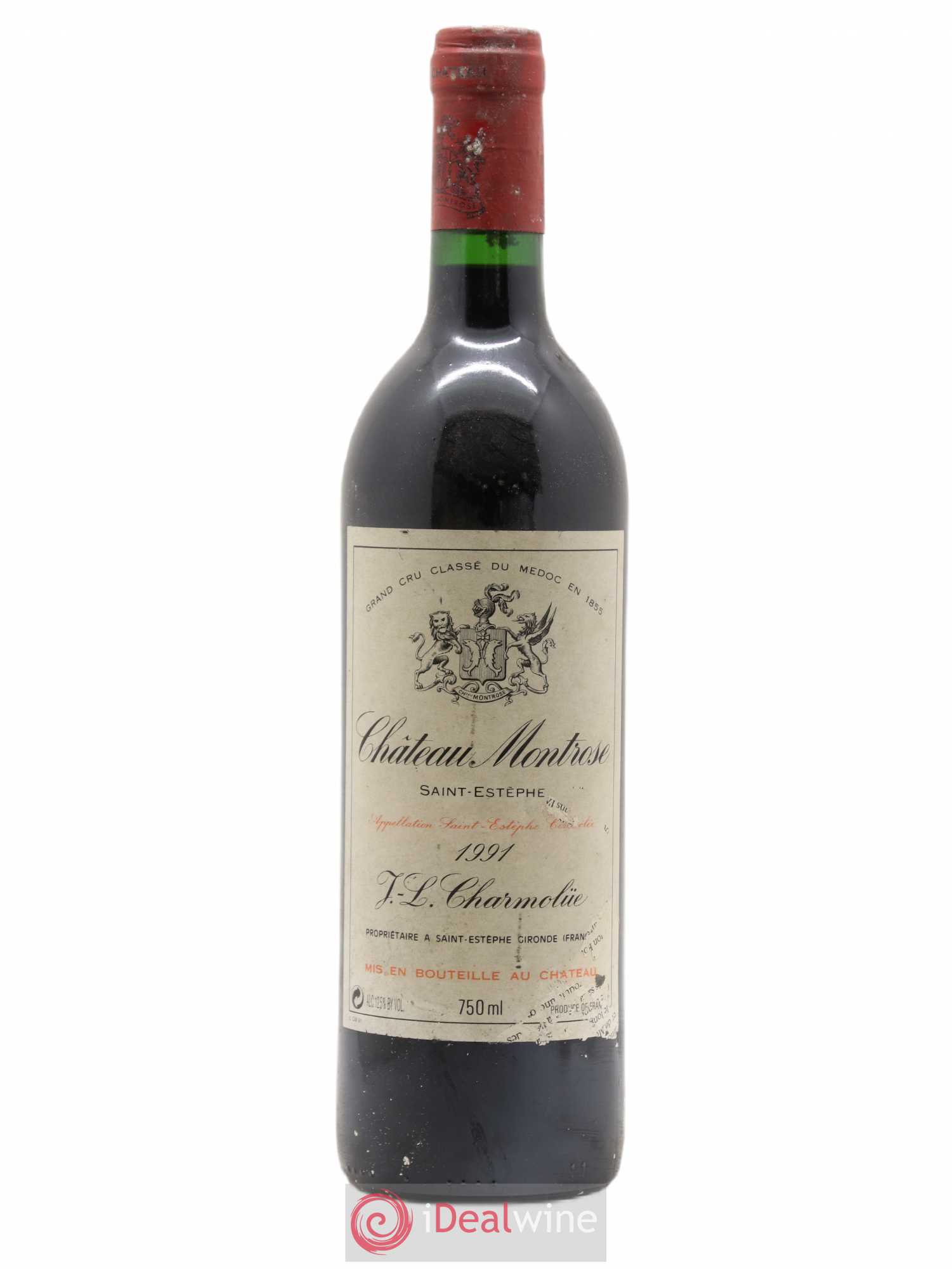 Château Montrose 2ème Grand Cru Classé 1991 - Lot de 1 bouteille - 0