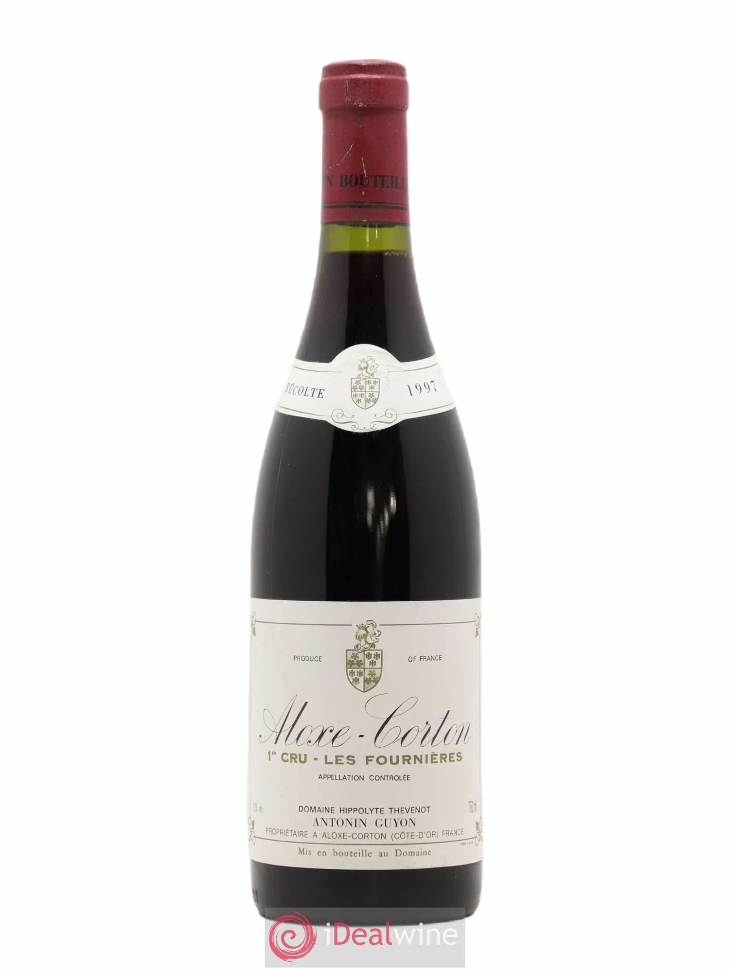 Aloxe-Corton 1er Cru Les Fournieres A. Guyon 1997 - Posten von 1 Flasche - 0