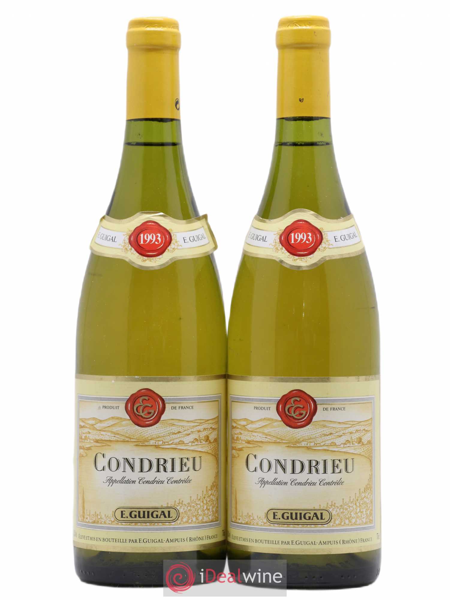 Condrieu Guigal 1993 - Lot de 2 bouteilles - 0