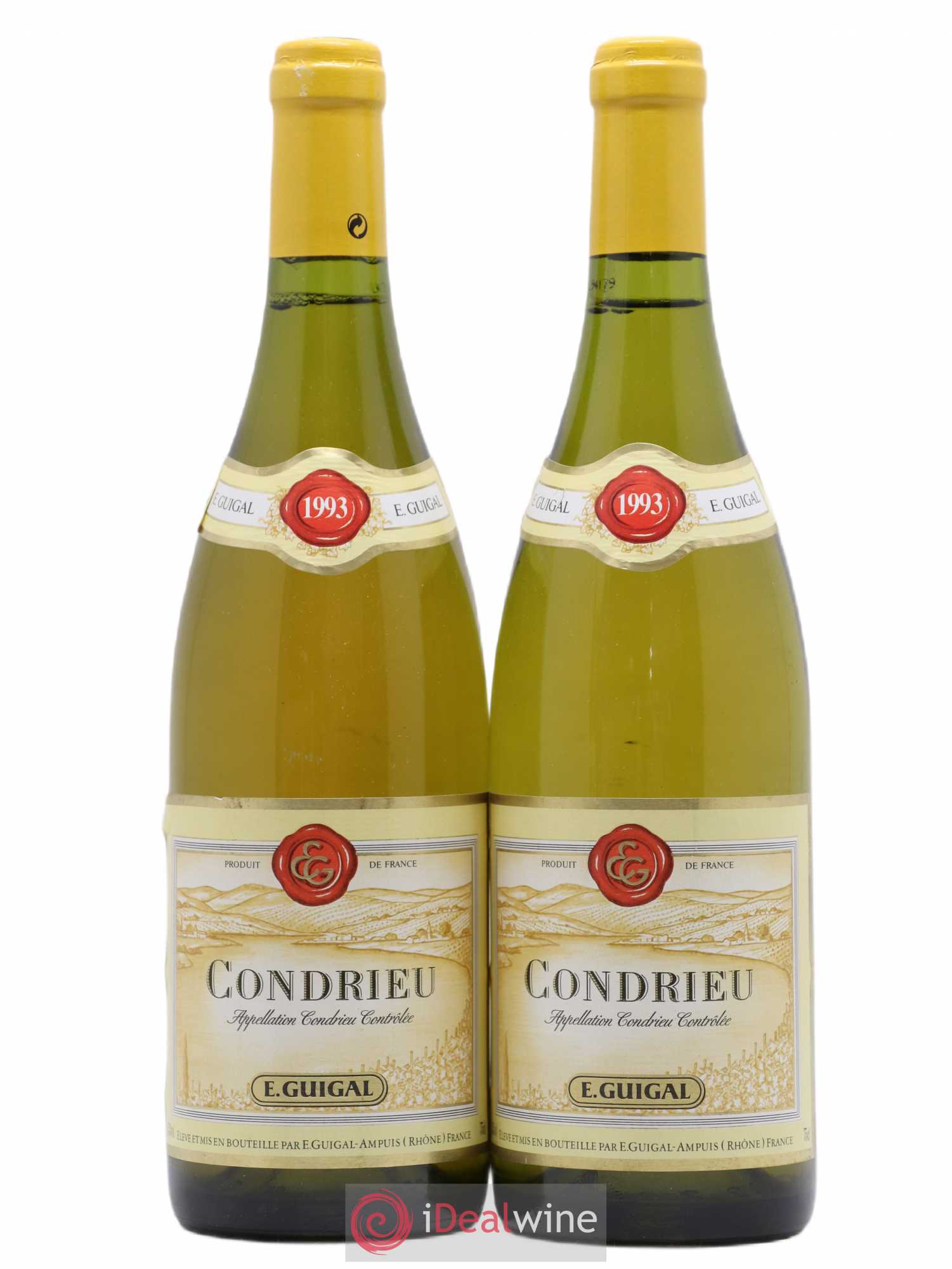 Condrieu Guigal 1993 - Lot de 2 bouteilles - 0
