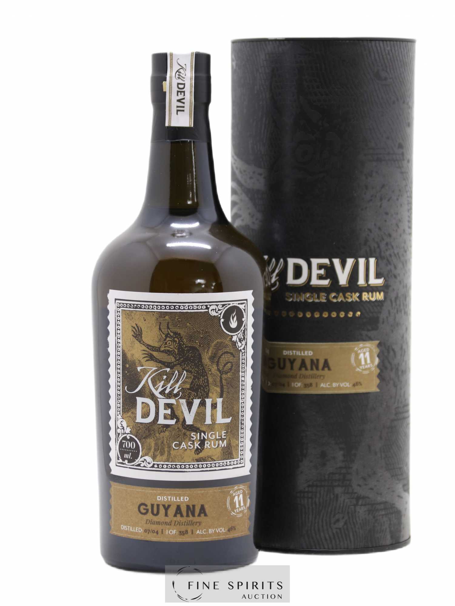 Kill Devil 11 years 2004 Edition Spirits One of 358 - Lot de 1 bouteille - 0