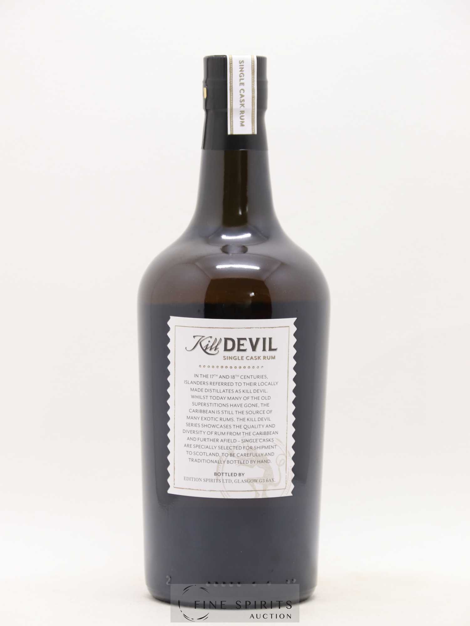 Kill Devil 15 years 1999 Edition Spirits One of 242 - Lot de 1 bouteille - 2