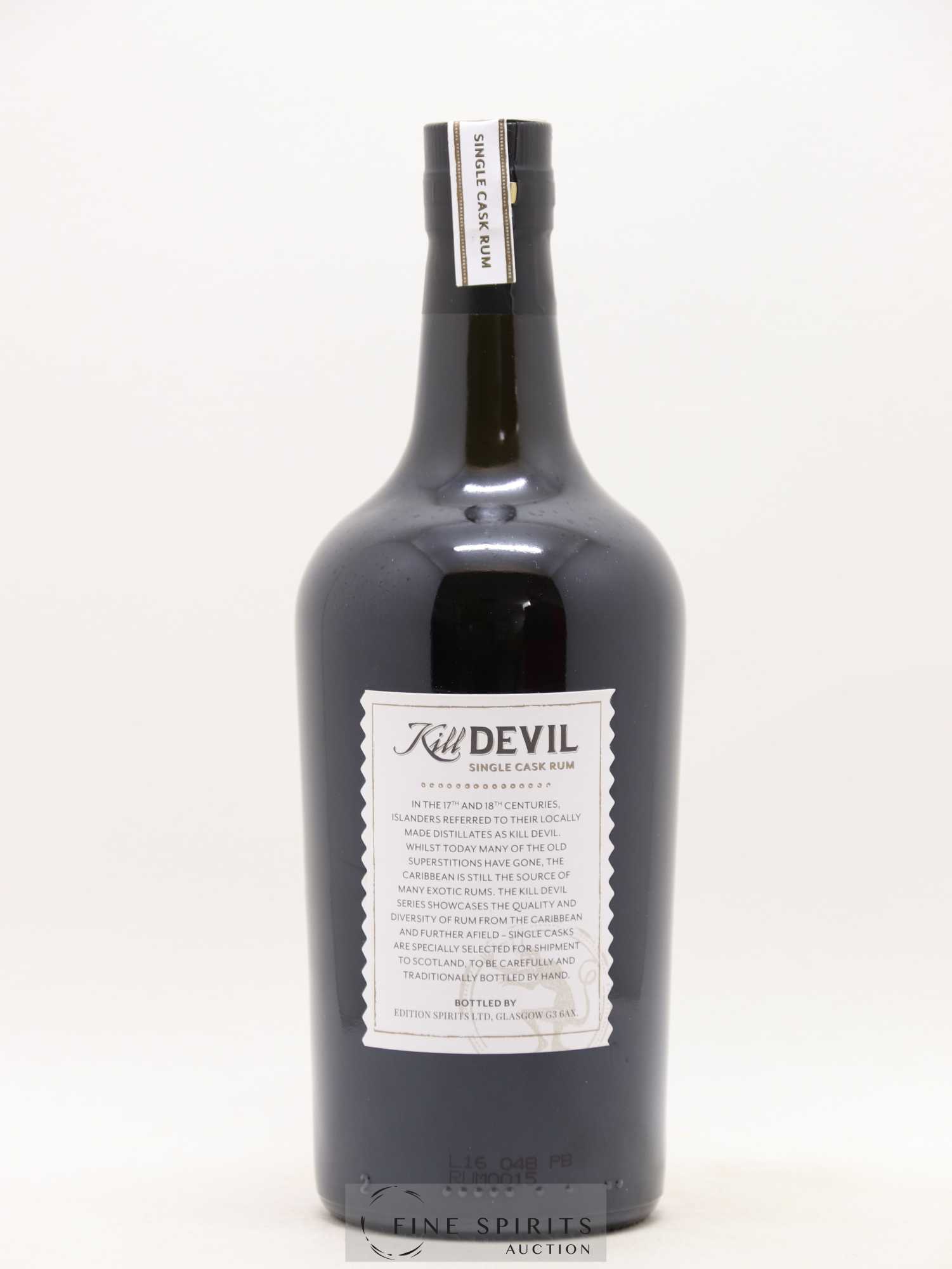 Kill Devil 25 years 1990 Edition Spirits One of 286 - Lot de 1 bouteille - 2
