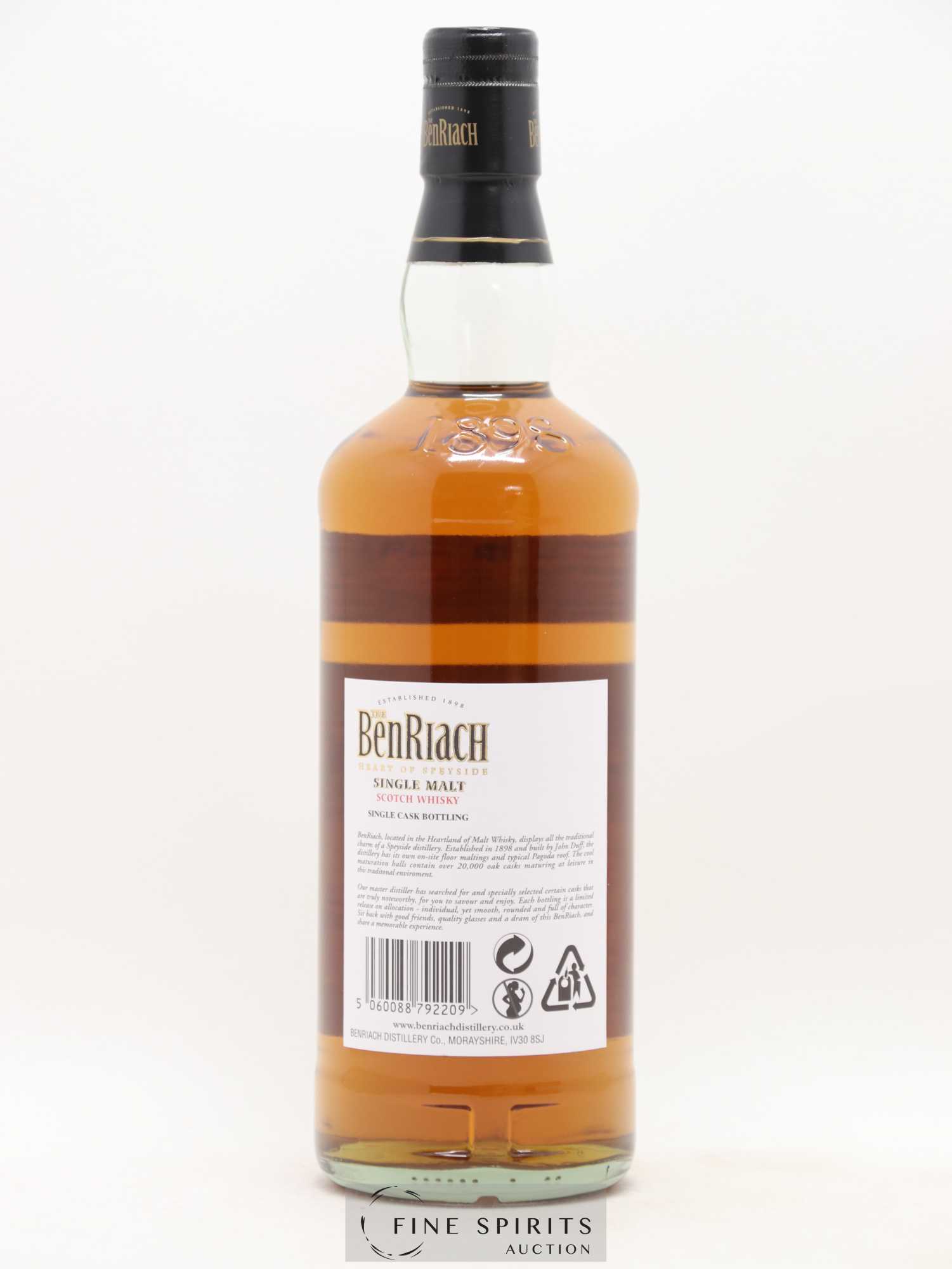 Benriach 33 years 1976 Of. Cask n°3551 - One of 191 - bottled 2009 LMDW Limited Release - Lot of 1 bottle - 2