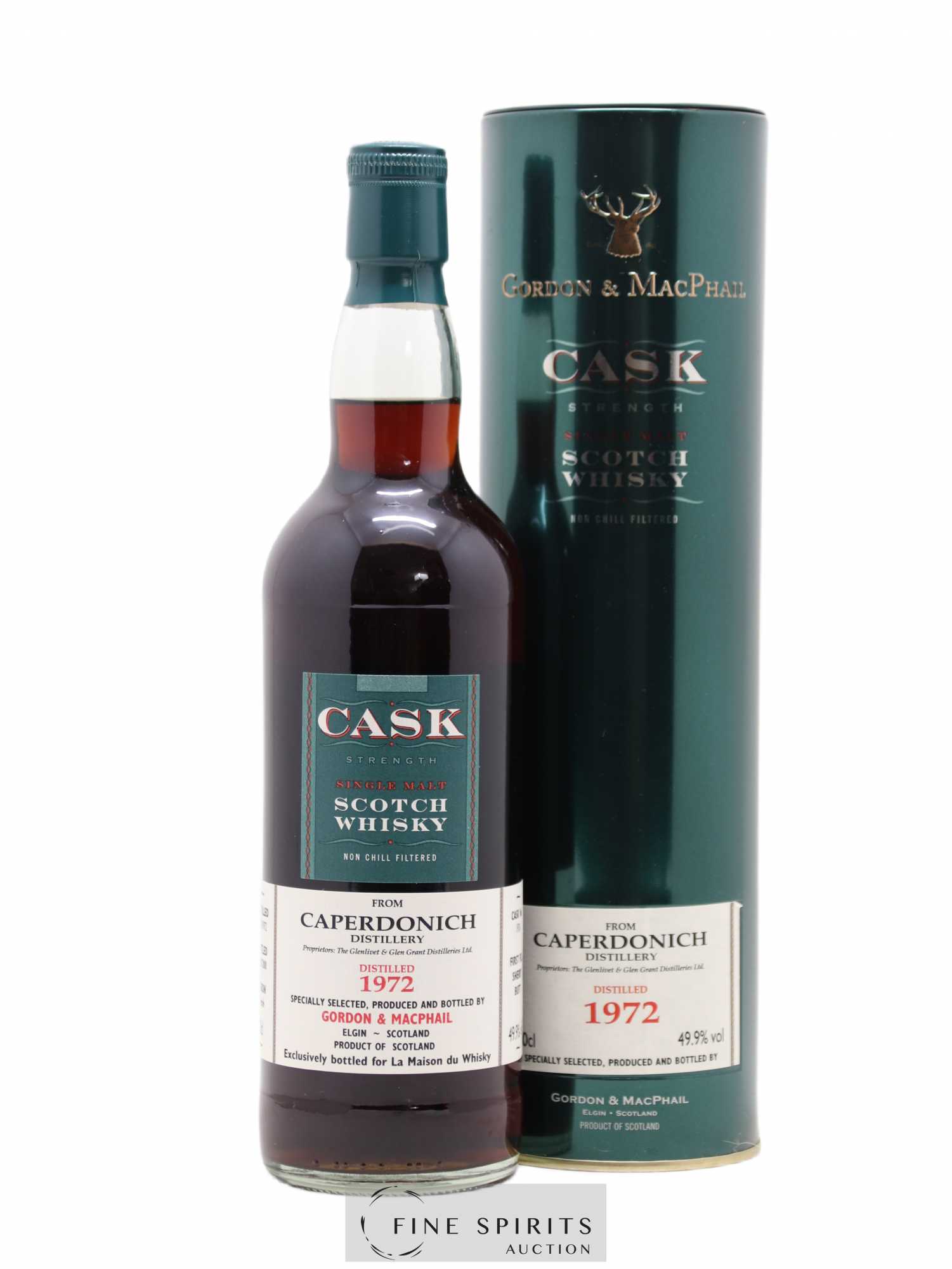 Caperdonich 1972 Gordon & MacPhail Single Cask n°1976 - bottled 2008 LMDW Cask Serie - Lot de 1 bouteille - 0