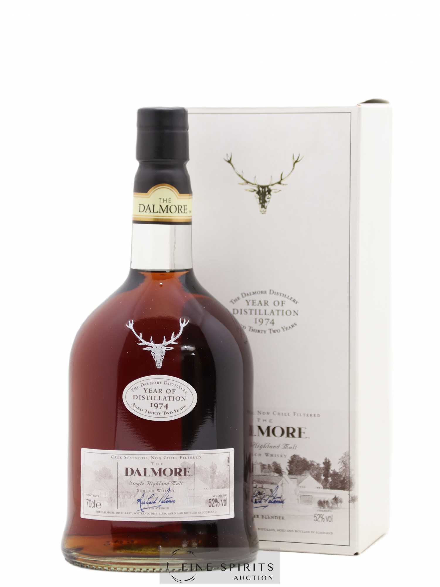 Dalmore 32 years 1974 Of. Cask Strength - Non Chill Filtered - Lot de 1 bouteille - 0