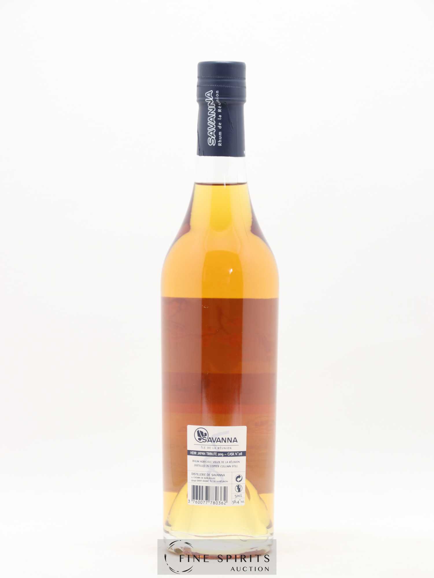 Savanna 2012 Of. Herr Japan Tribute Single Cask n°218 - One of 647 - bottled 2019 - Lot de 1 bouteille - 2
