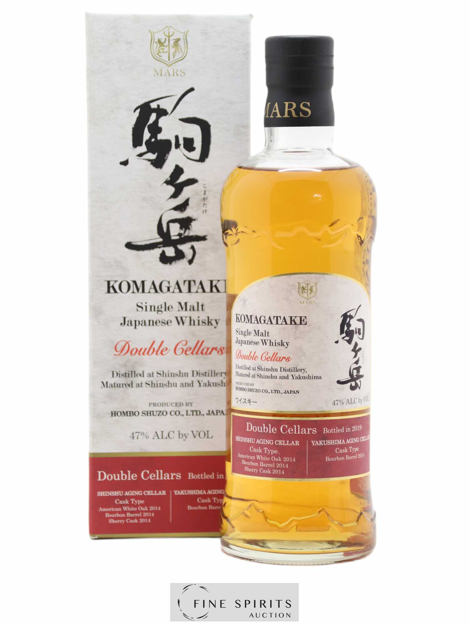 Komagatake Of. Double Cellars bottled 2019 LMDW - Posten von 1 Flasche - 0