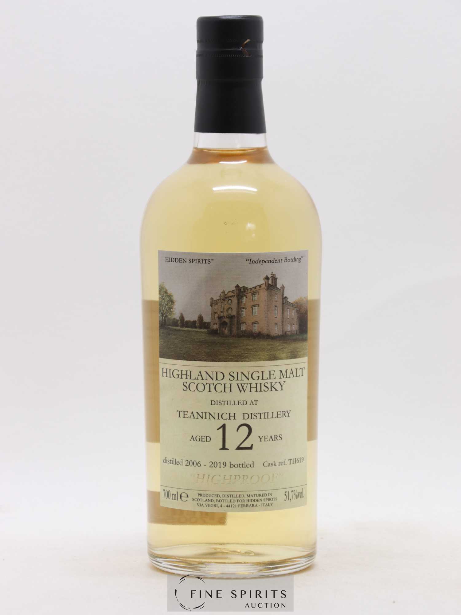 Teaninich 12 years 2006 Hidden Spirits Cask n°TH619 - bottled 2019 HIGHPROOF - Lot de 1 bouteille - 1