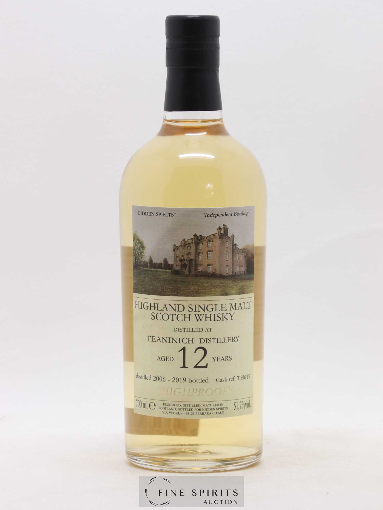 Teaninich 12 years 2006 Hidden Spirits Cask n°TH619 - bottled 2019 HIGHPROOF - Lot de 1 bouteille - 1