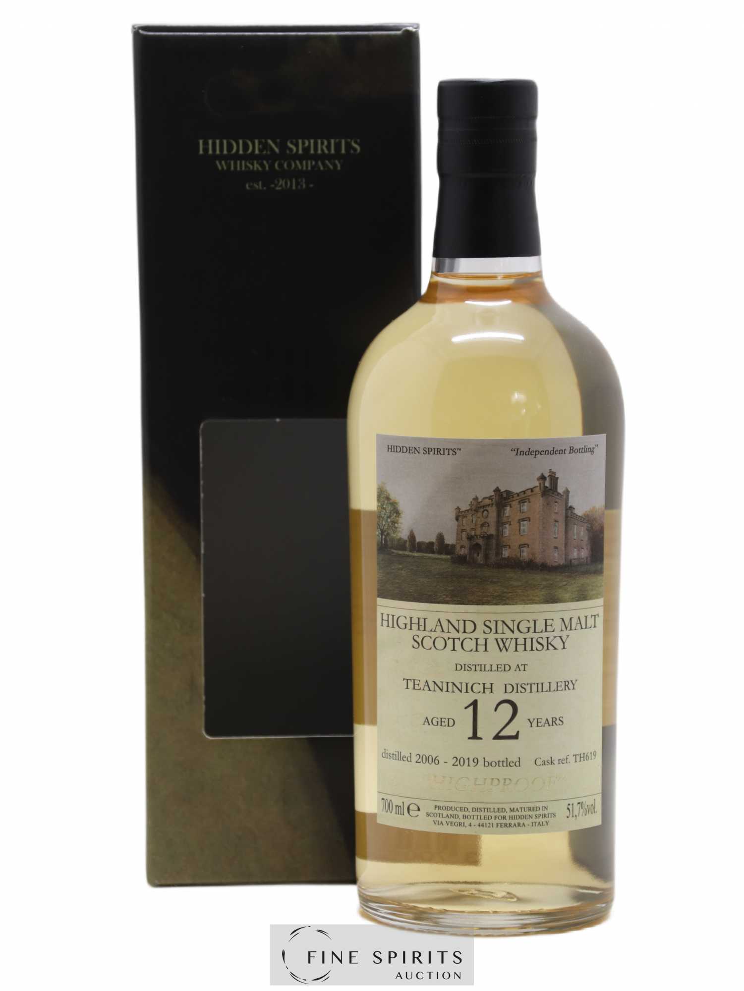 Teaninich 12 years 2006 Hidden Spirits Cask n°TH619 - bottled 2019 HIGHPROOF - Lot de 1 bouteille - 0