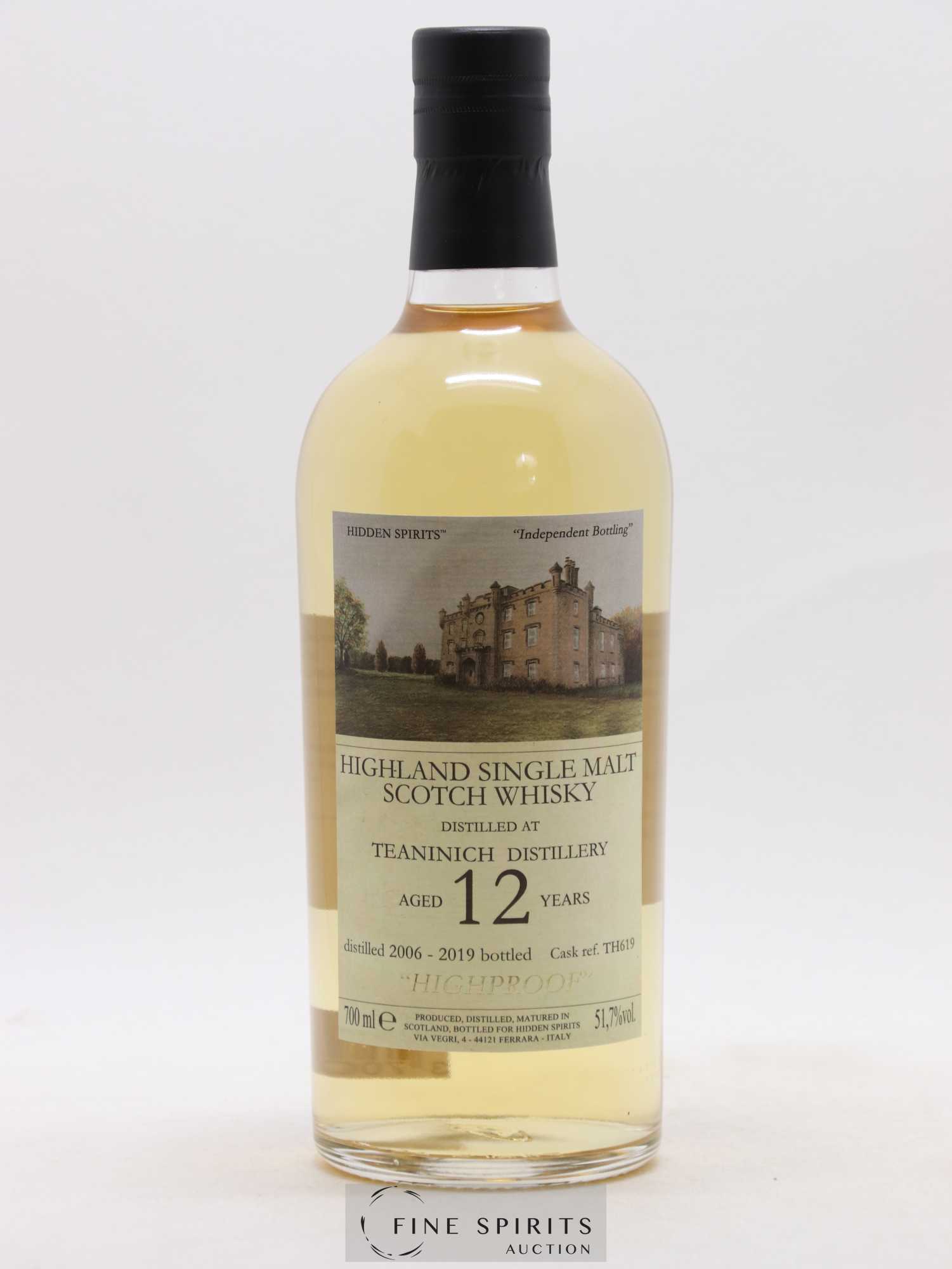Teaninich 12 years 2006 Hidden Spirits Cask n°TH619 - bottled 2019 HIGHPROOF - Lot de 1 bouteille - 1