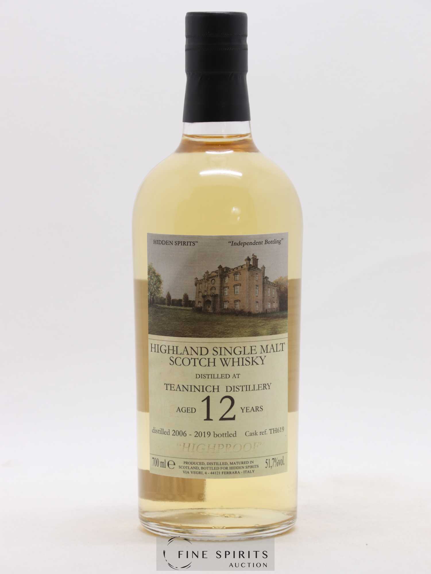 Teaninich 12 years 2006 Hidden Spirits Cask n°TH619 - bottled 2019 HIGHPROOF - Lot de 1 bouteille - 1