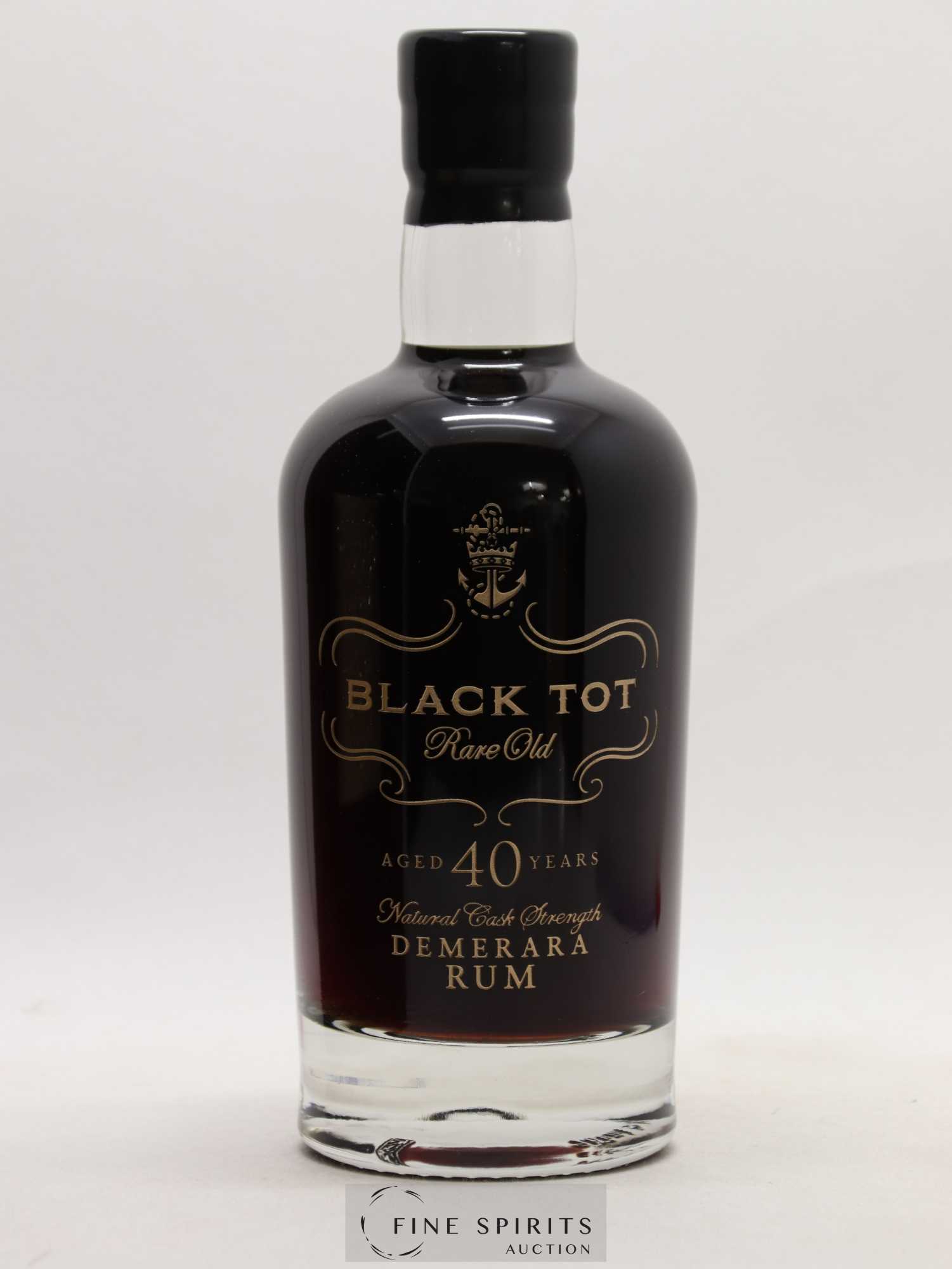 Black Tot 40 years Elixir Distillers Natural Cask Strenth Rare Old - Lot de 1 bouteille - 1